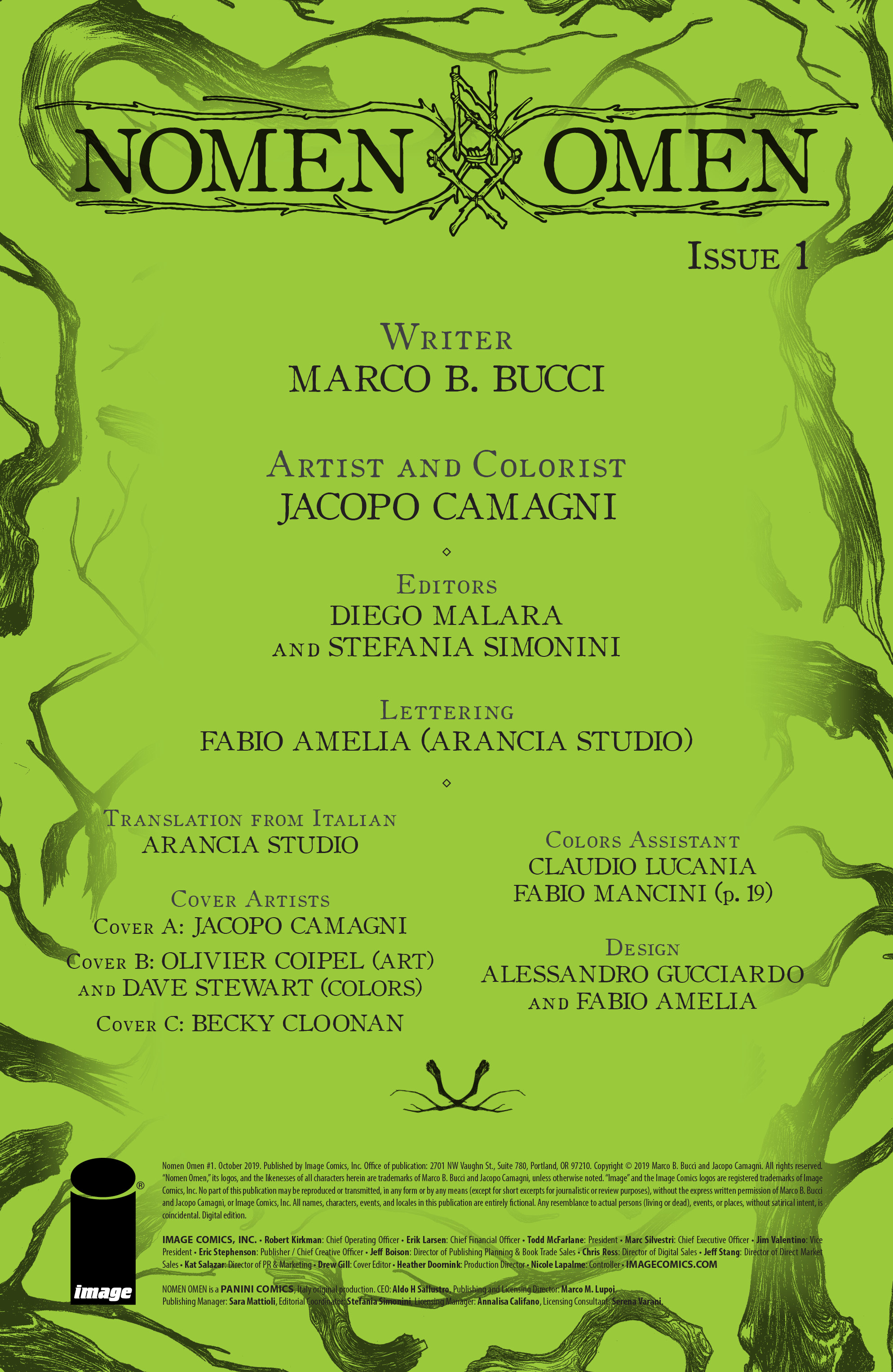 Read online Nomen Omen comic -  Issue #1 - 2