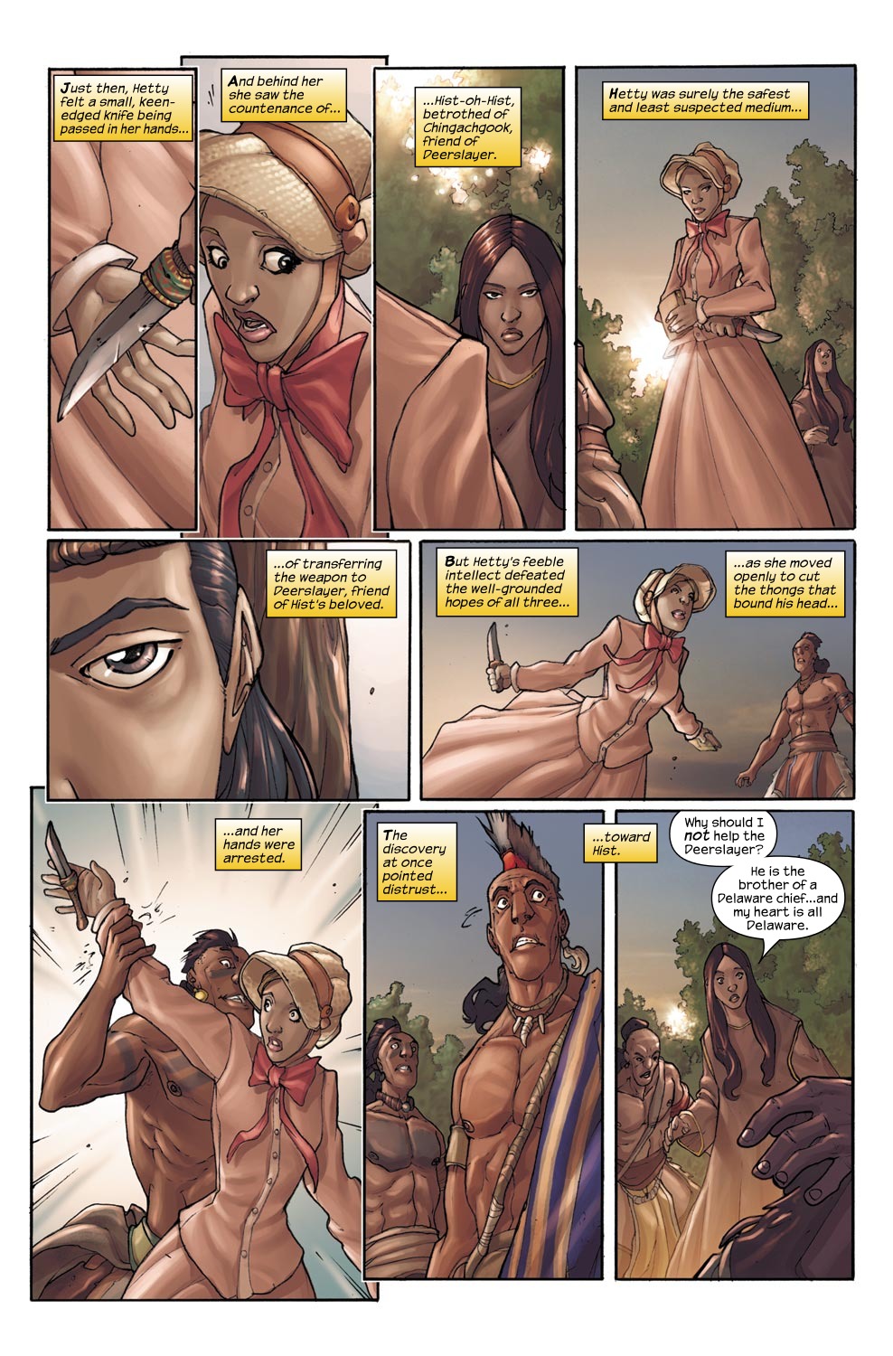 Read online The Last of the Mohicans comic -  Issue #4 - 27