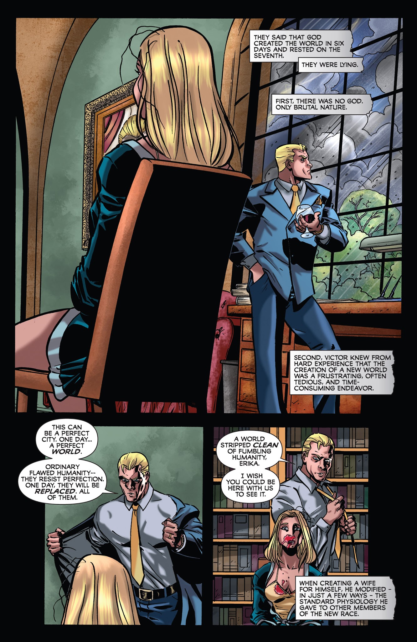 Read online Dean Koontz's Frankenstein: Prodigal Son (2010) comic -  Issue #4 - 7