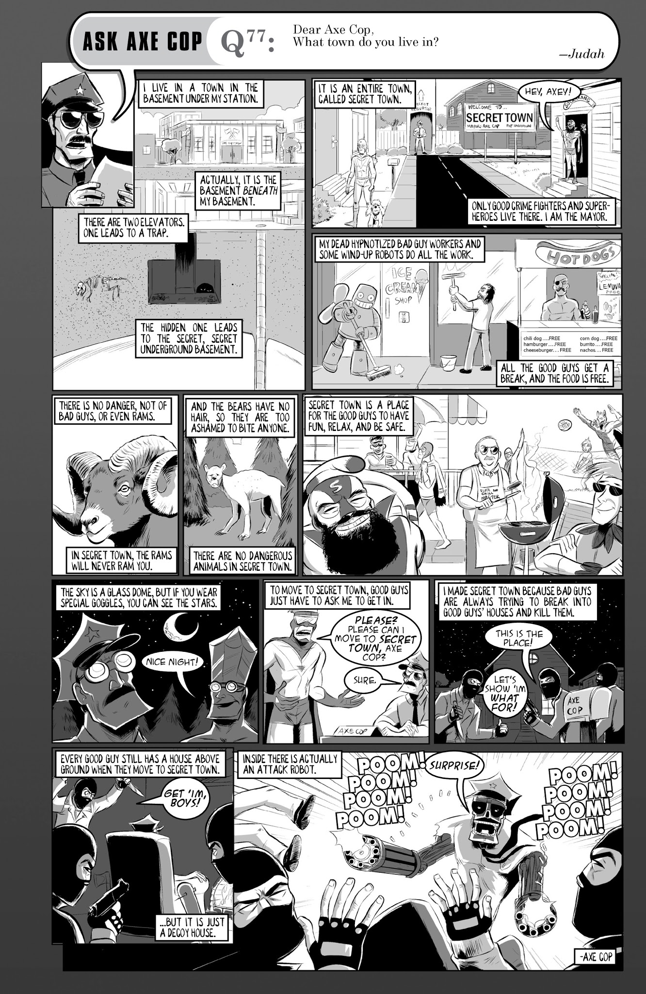 Read online Axe Cop comic -  Issue # TPB 5 - 16