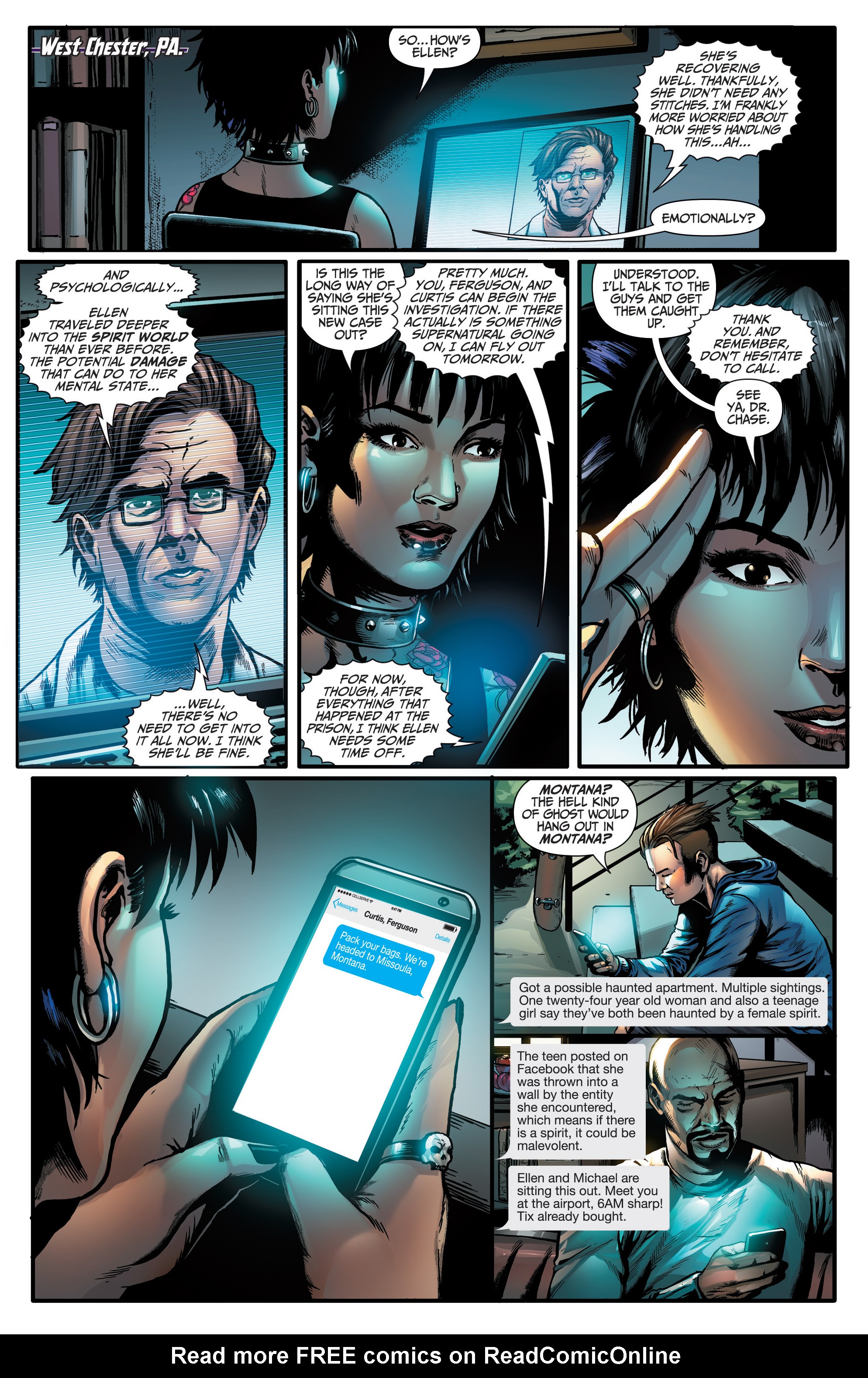 Read online Spirit Hunters comic -  Issue #5 - 4