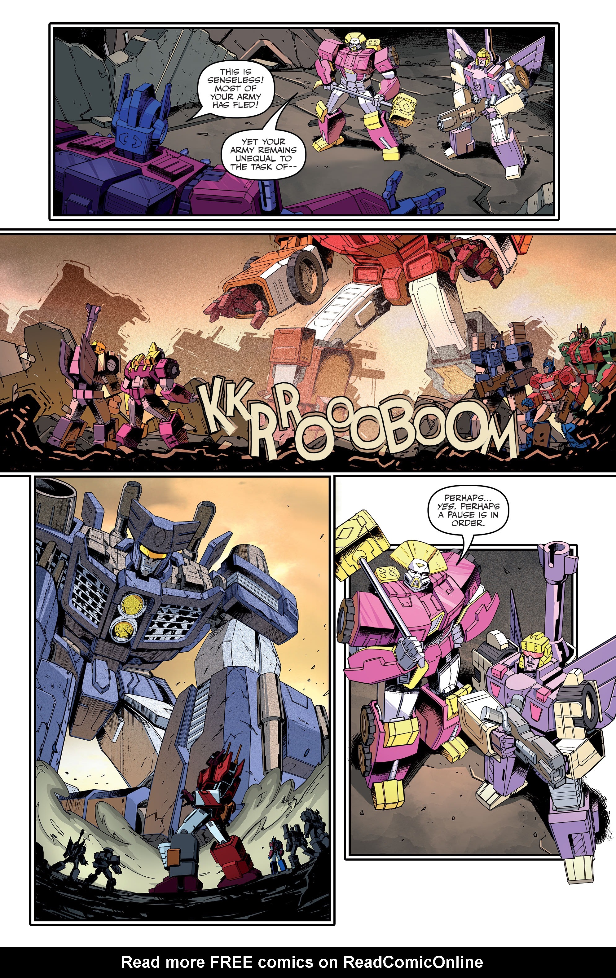 Read online Transformers (2019) comic -  Issue #41 - 12