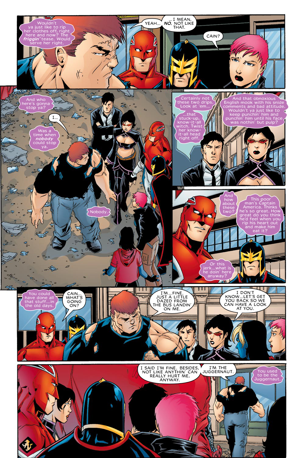 Read online New Excalibur comic -  Issue #13 - 16