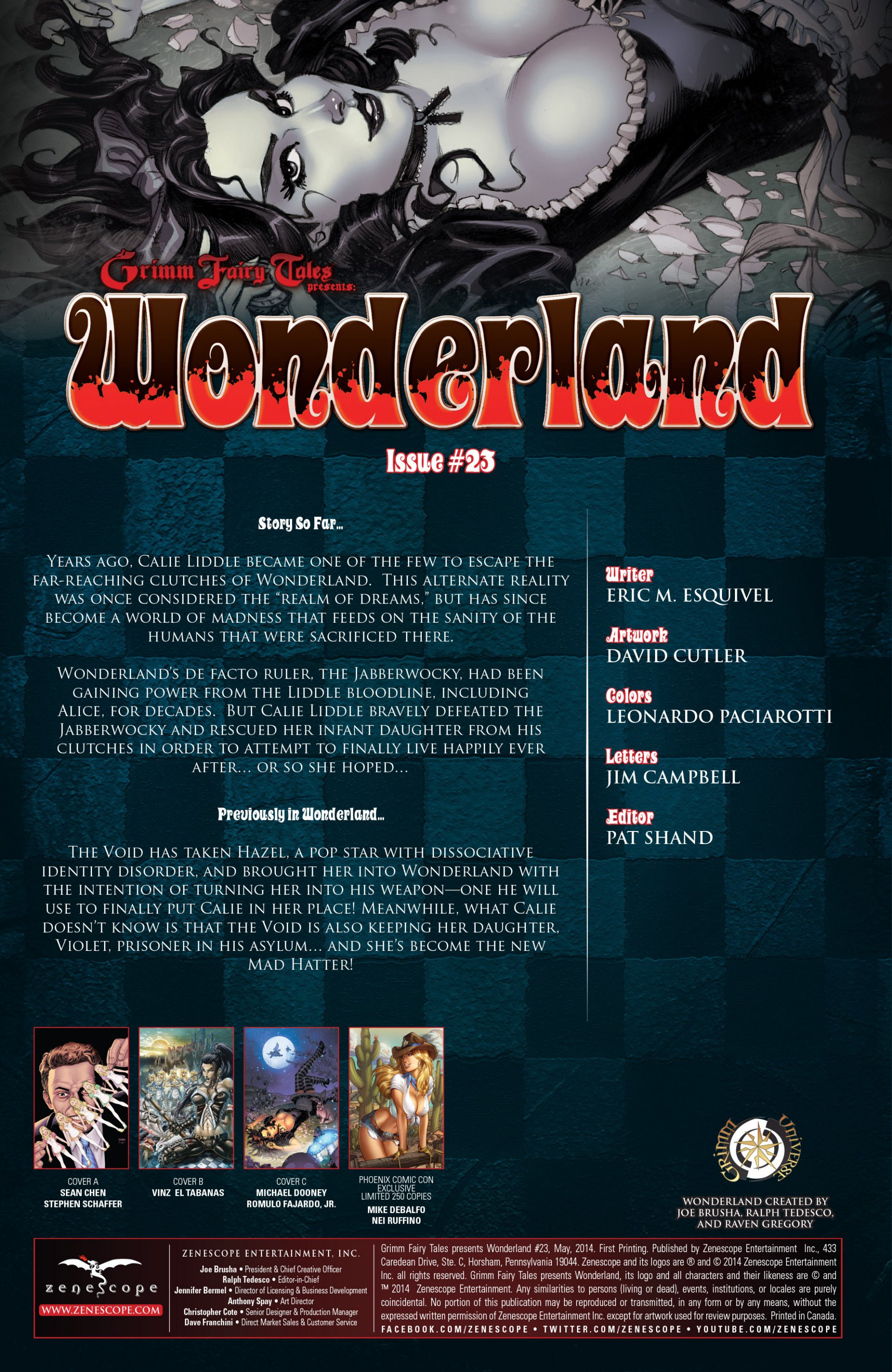 Read online Grimm Fairy Tales presents Wonderland comic -  Issue #23 - 2