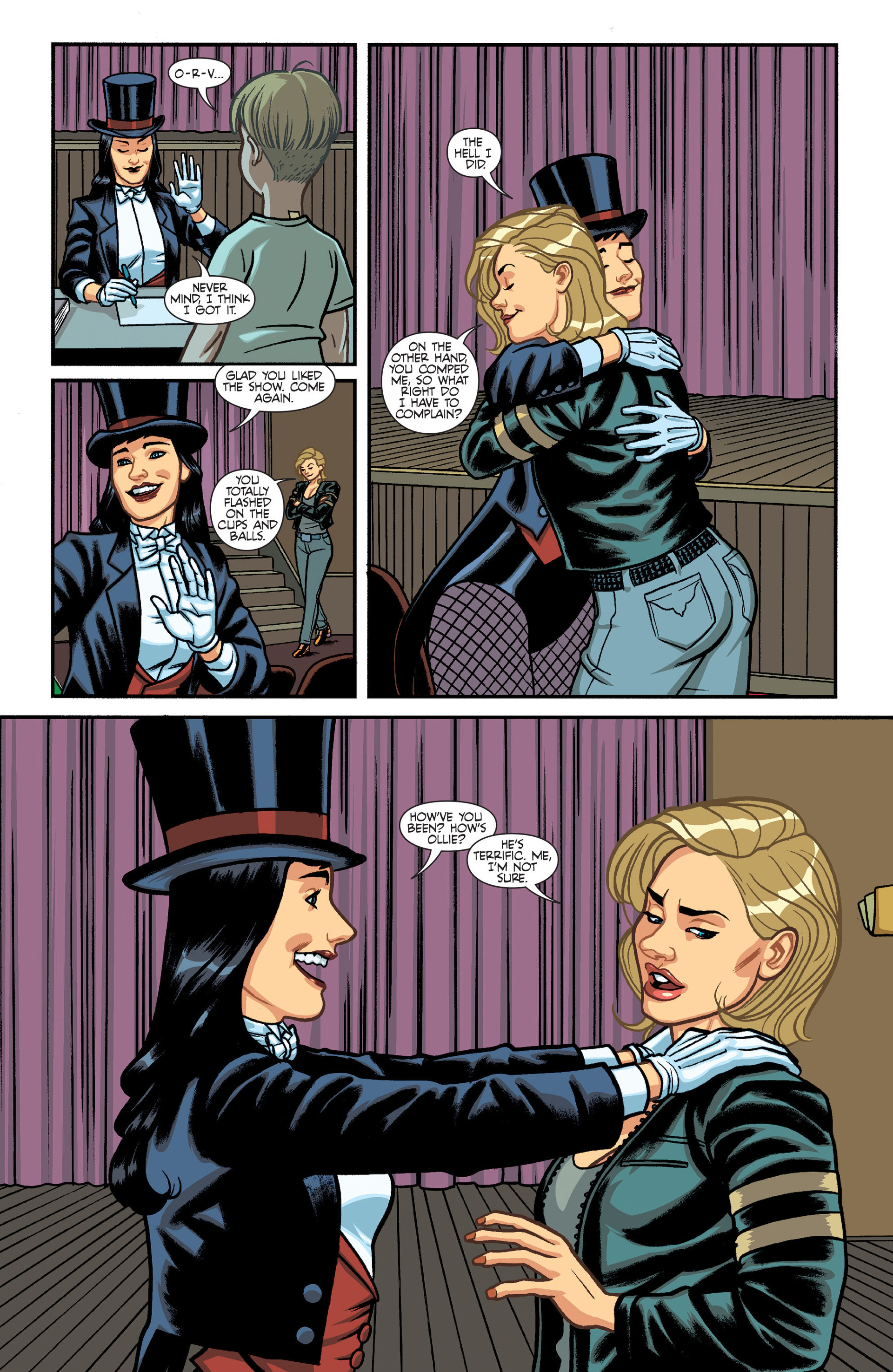 Read online Black Canary and Zatanna: Bloodspell comic -  Issue # Full - 50