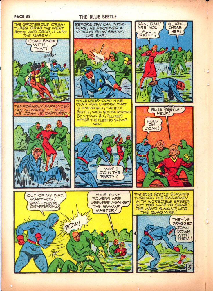 Read online The Blue Beetle comic -  Issue #10 - 39
