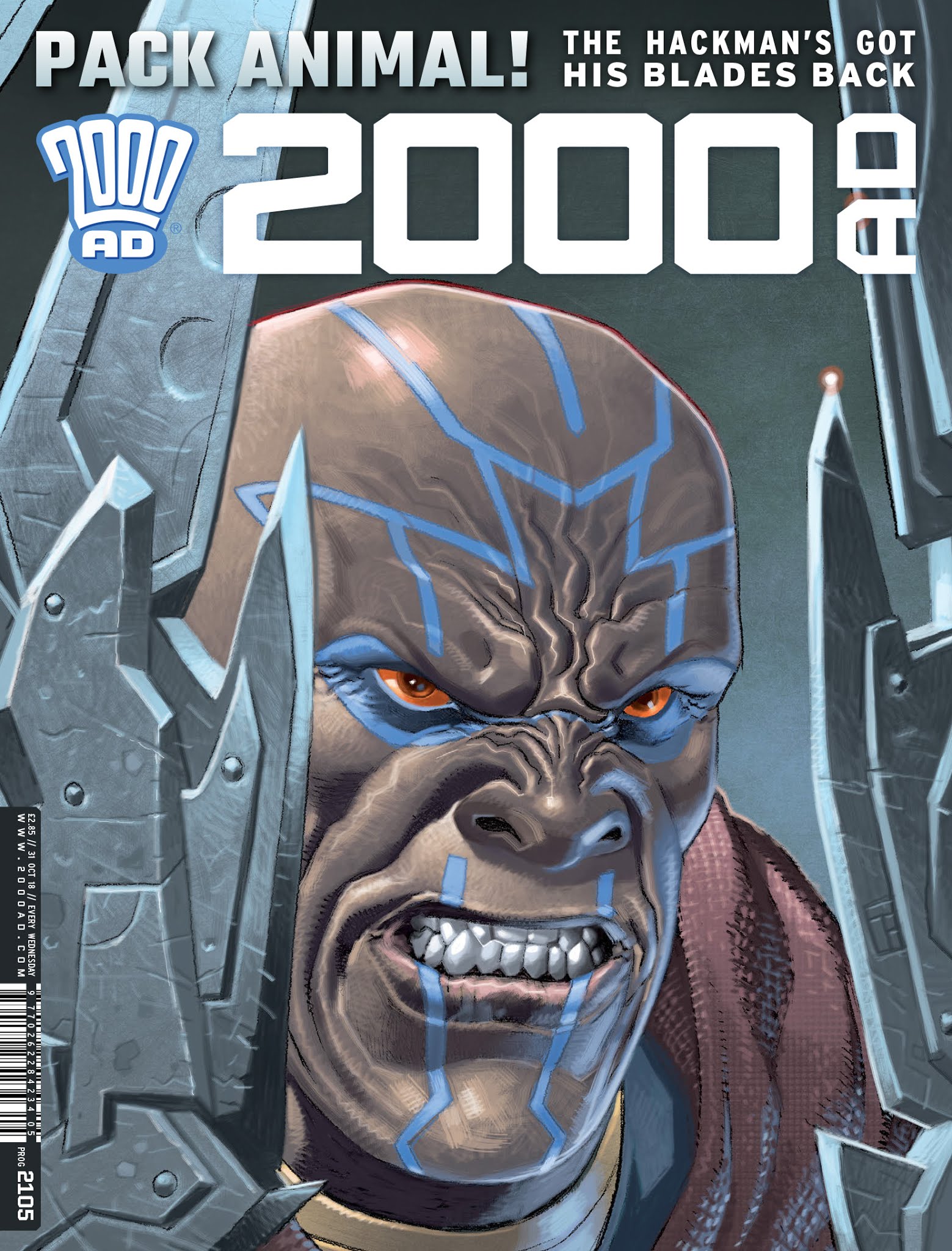 Read online 2000 AD comic -  Issue #2105 - 1