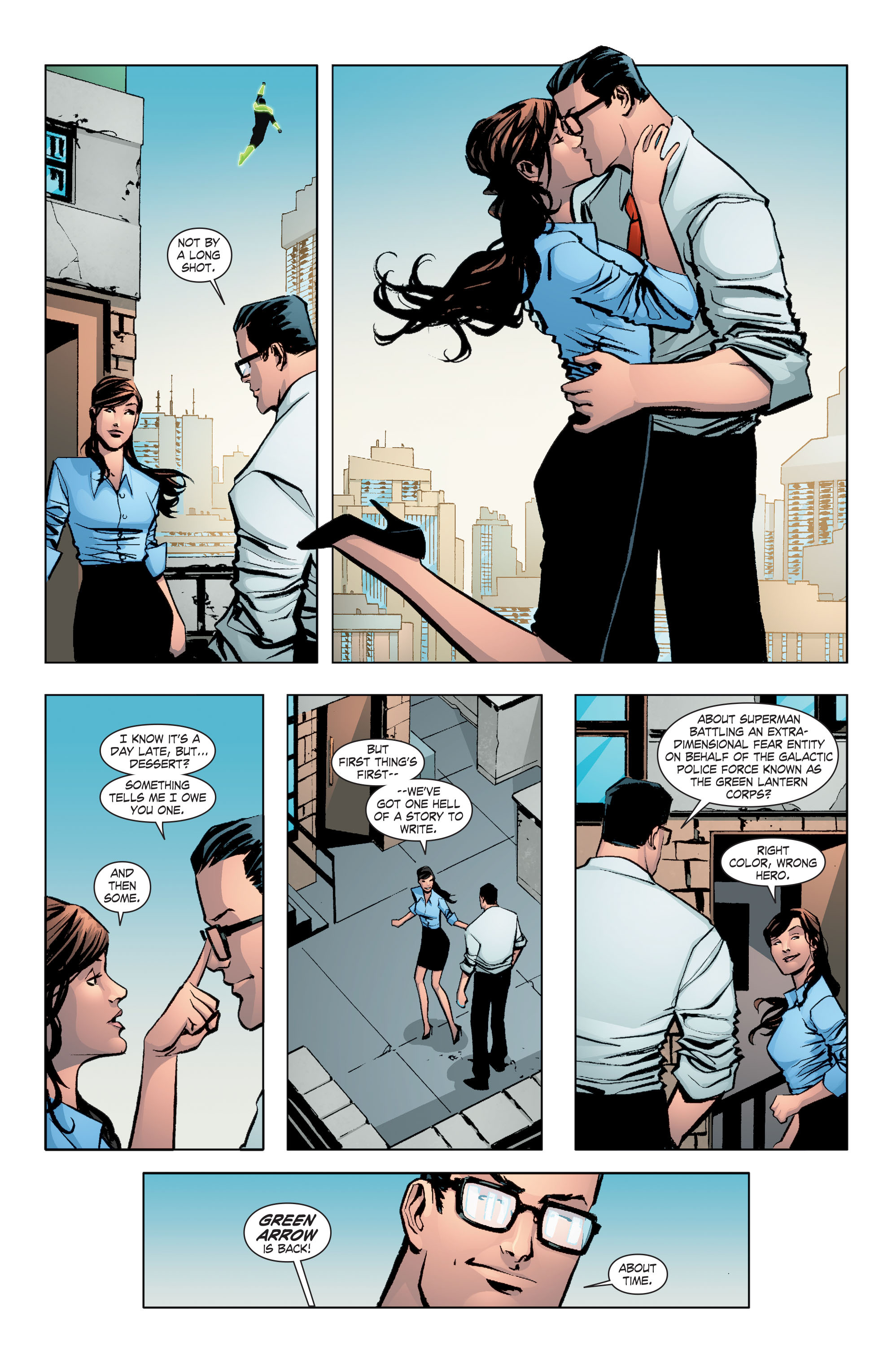 Read online Smallville Season 11 [II] comic -  Issue # TPB 7 - 129