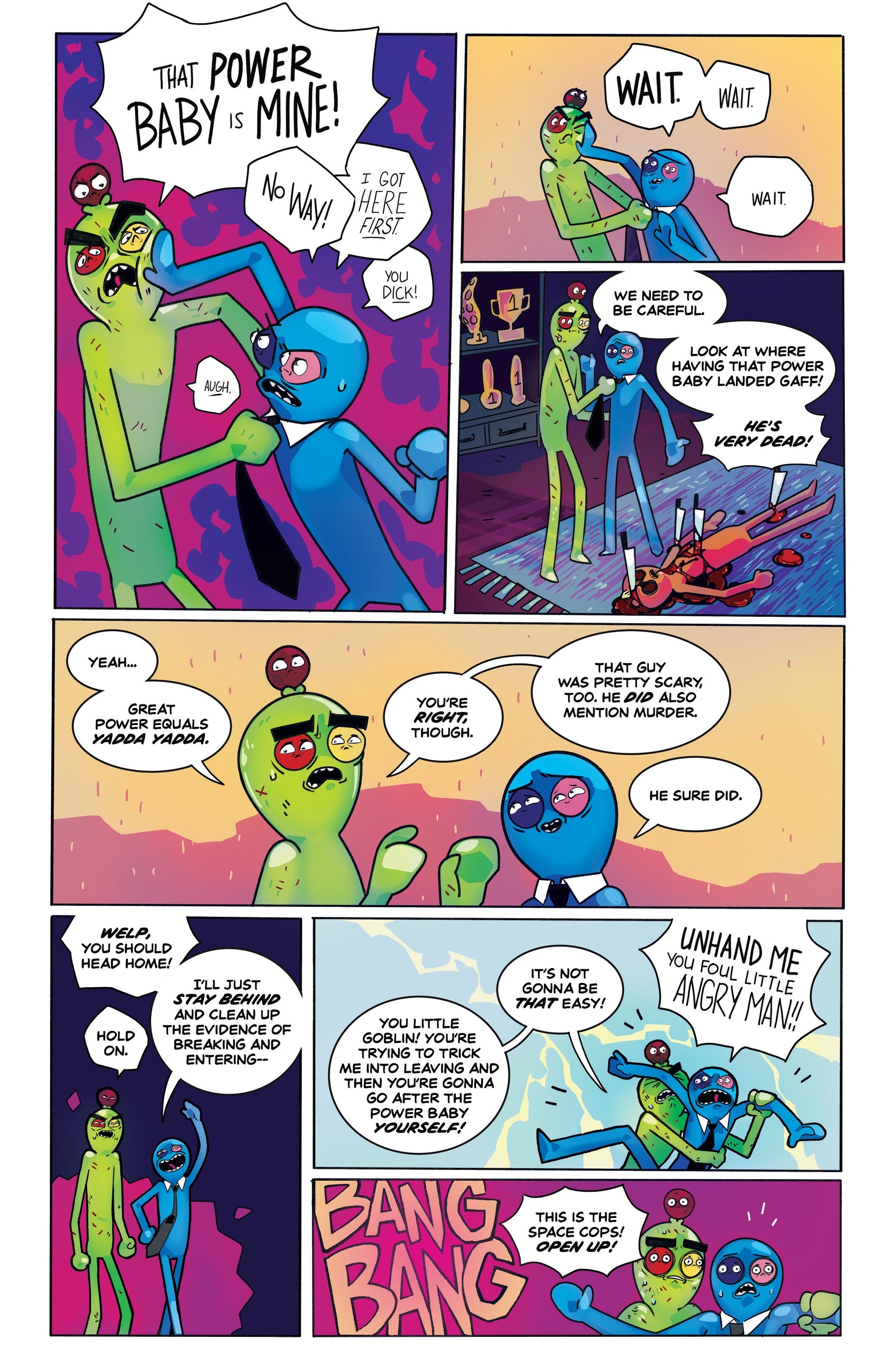 Read online Trover Saves The Universe comic -  Issue #1 - 16