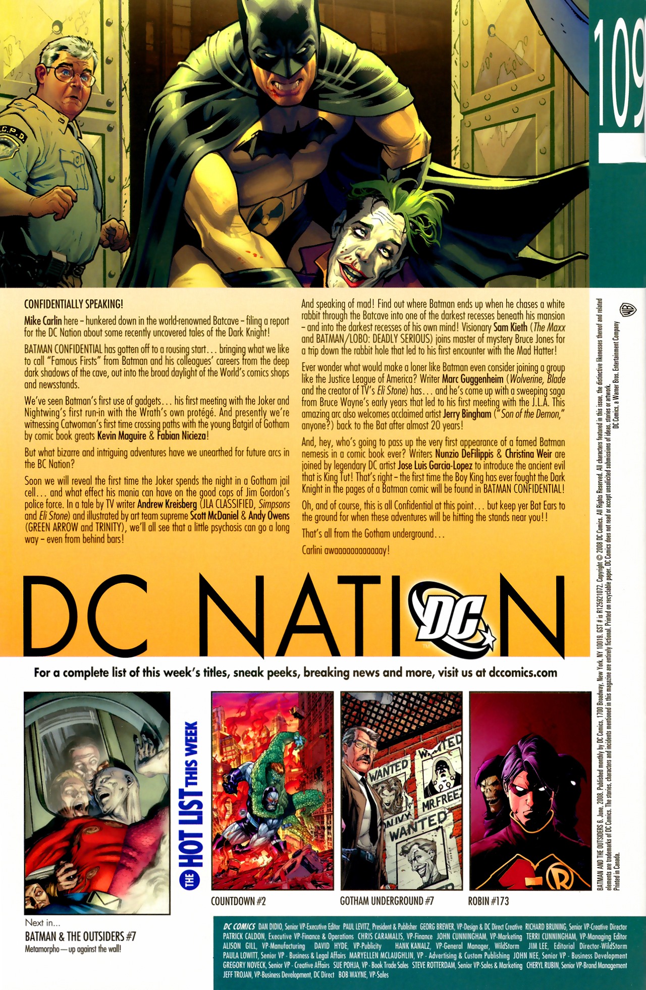 Read online Batman and the Outsiders (2007) comic -  Issue #6 - 23