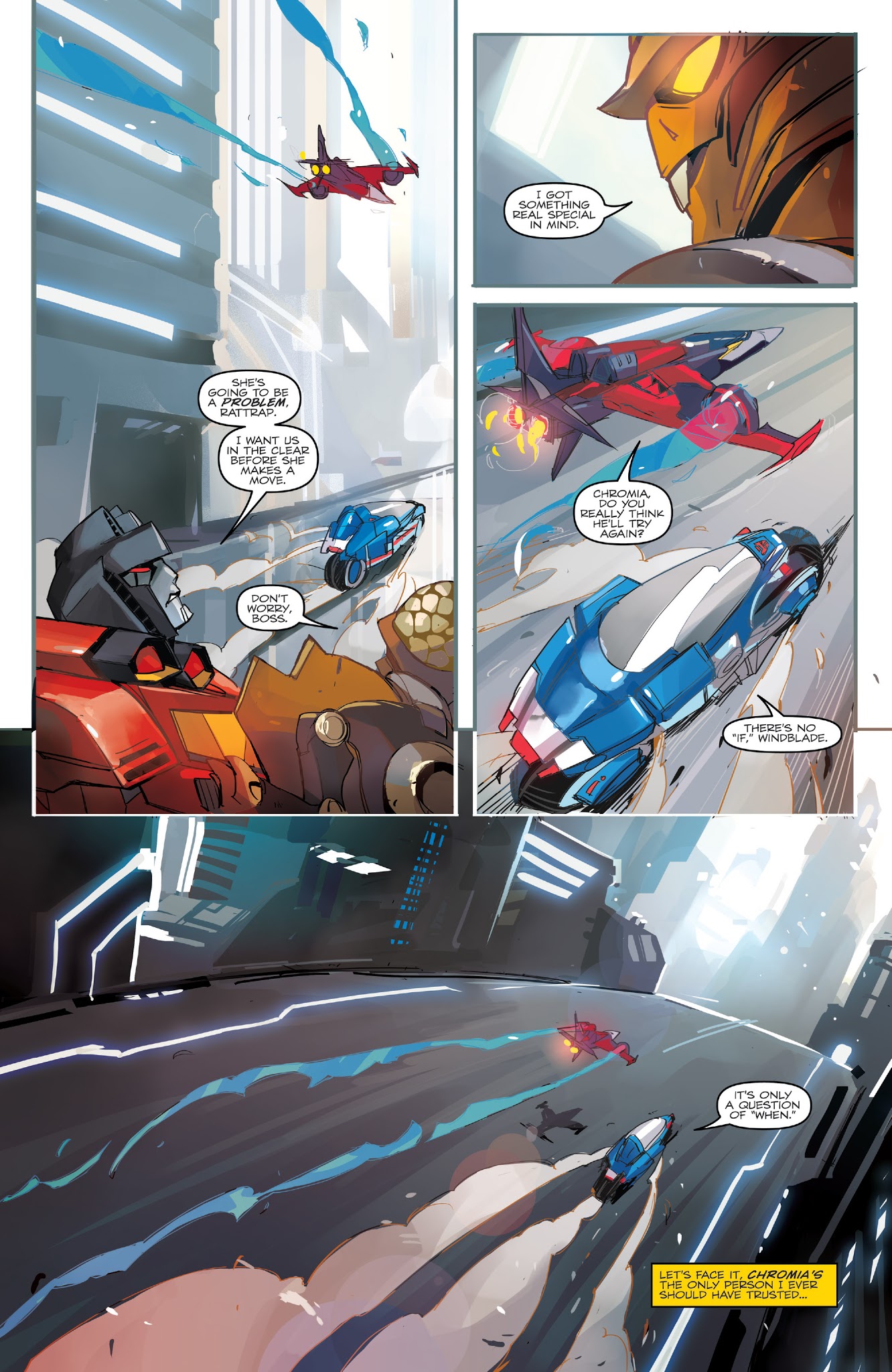 Read online The Transformers: Windblade (2018) comic -  Issue # TPB - 38