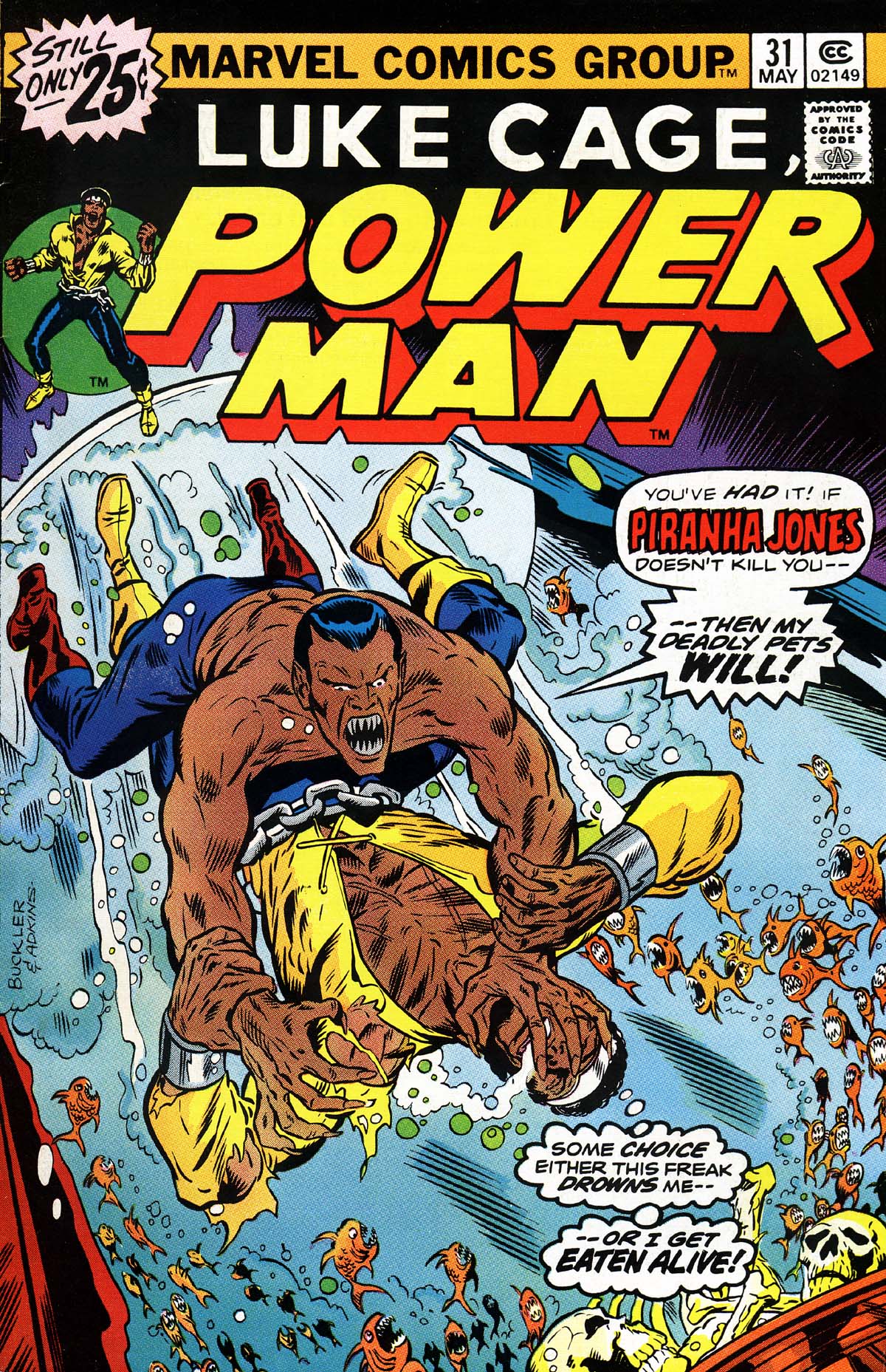 Read online Power Man comic -  Issue #31 - 1