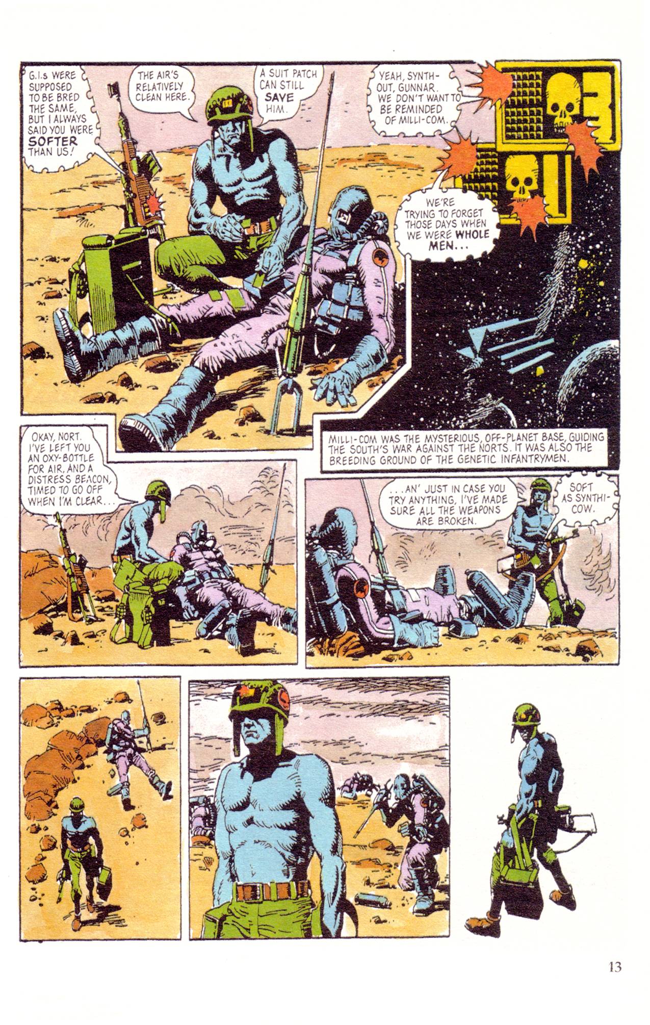 Read online Rogue Trooper (1986) comic -  Issue #12 - 14