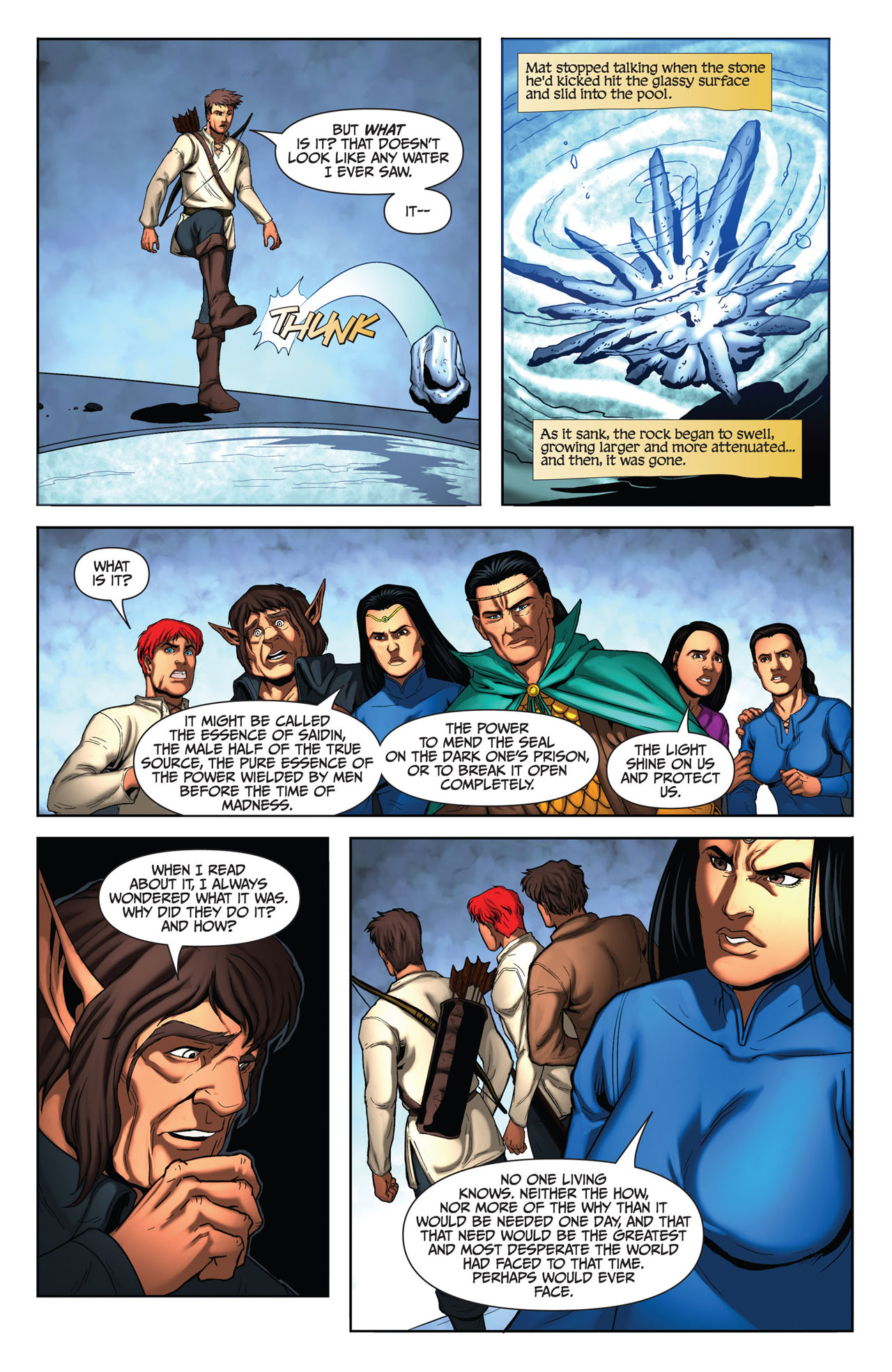Read online Robert Jordan's Wheel of Time: The Eye of the World comic -  Issue #33 - 17