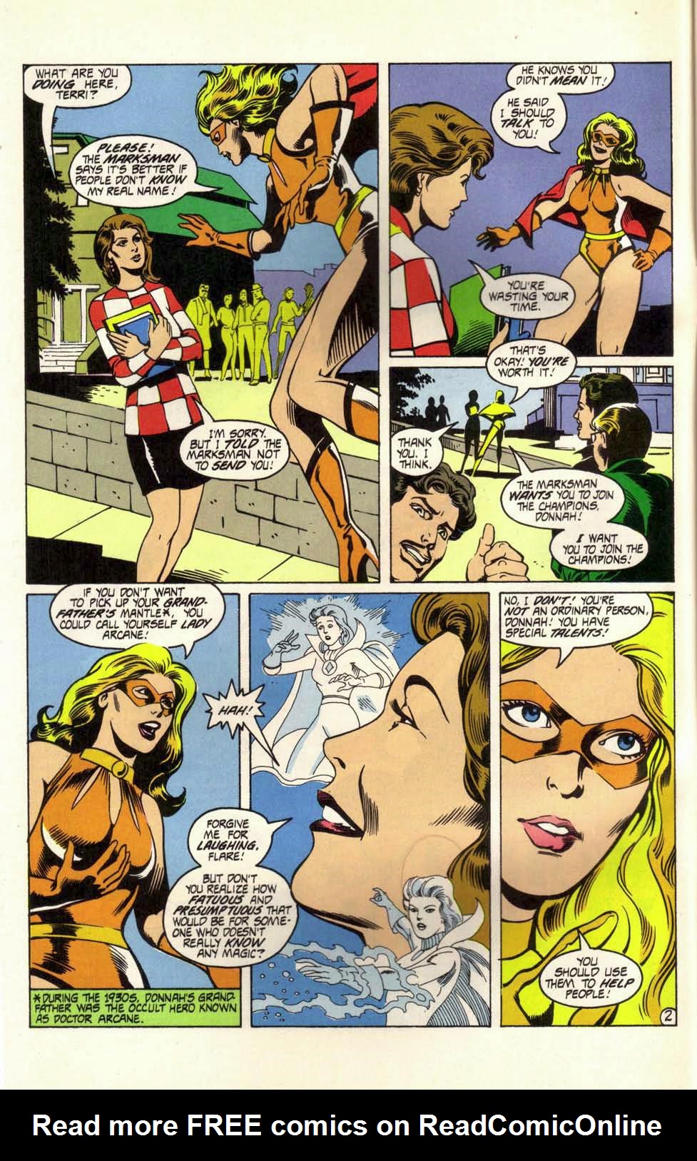 Read online Champions (1987) comic -  Issue #2 - 4