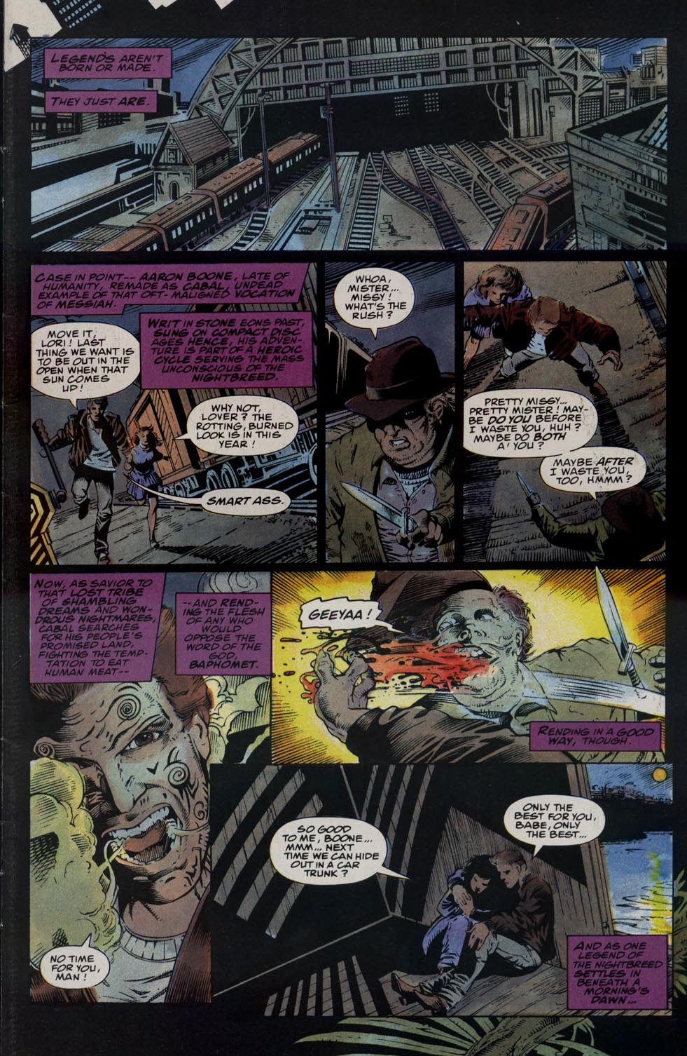 Read online Clive Barker's Night Breed (1990) comic -  Issue #11 - 3