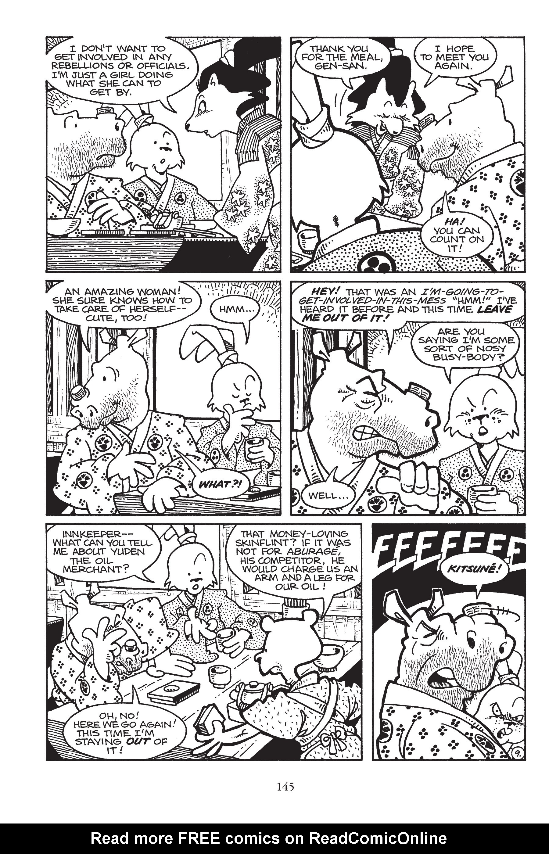 Read online Usagi Yojimbo (1987) comic -  Issue # _TPB 7 - 137