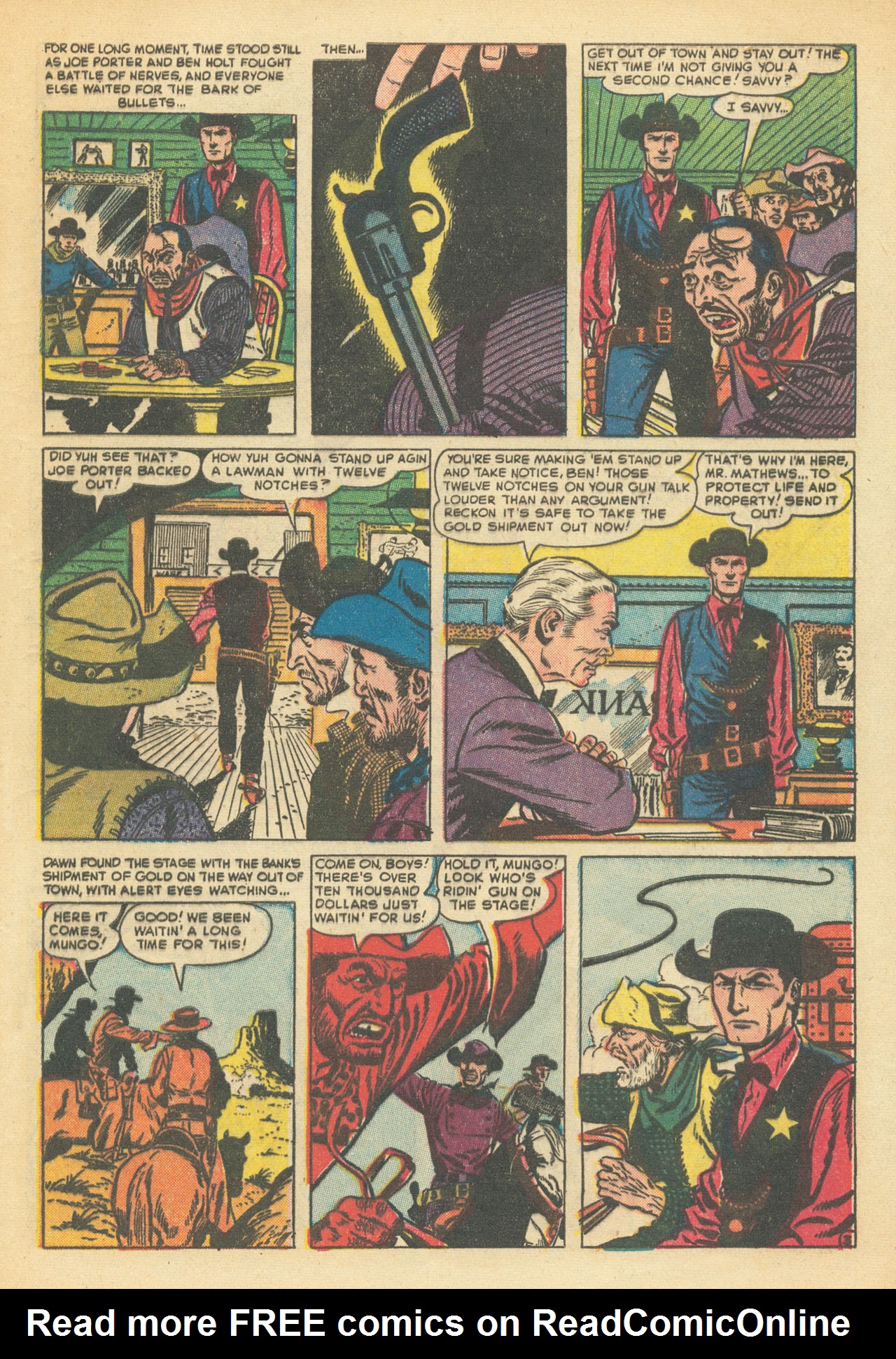 Read online Western Outlaws (1954) comic -  Issue #9 - 5