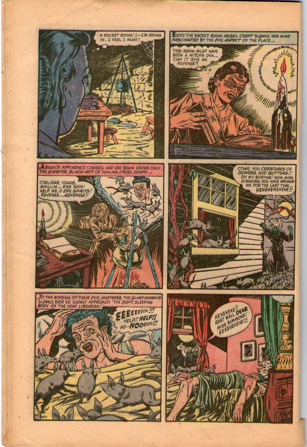 Read online Chamber of Chills (1951) comic -  Issue #24 - 28