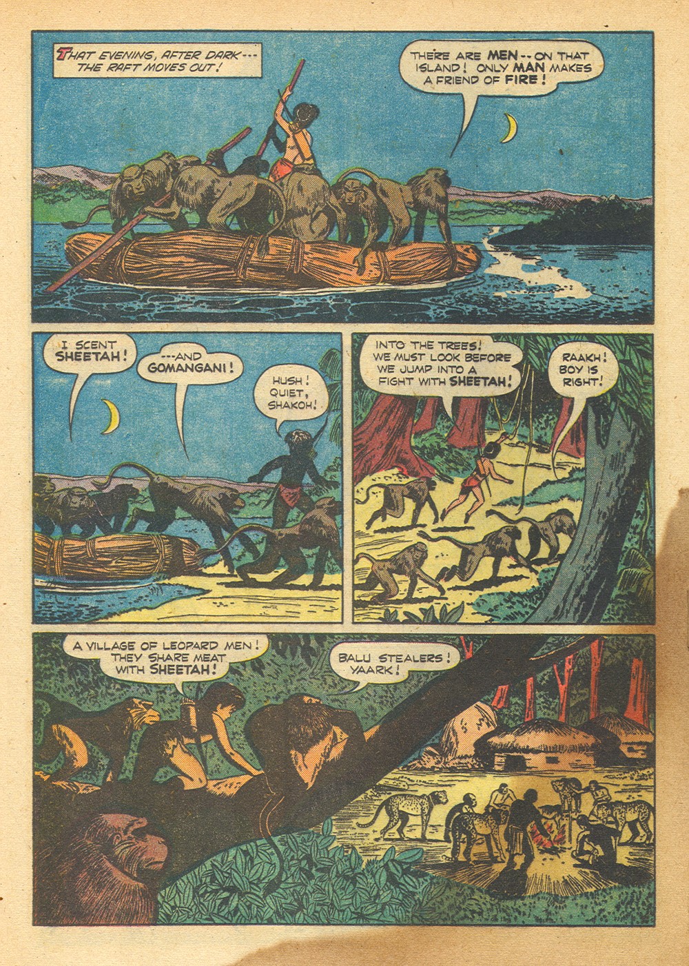 Read online Tarzan (1948) comic -  Issue #54 - 24