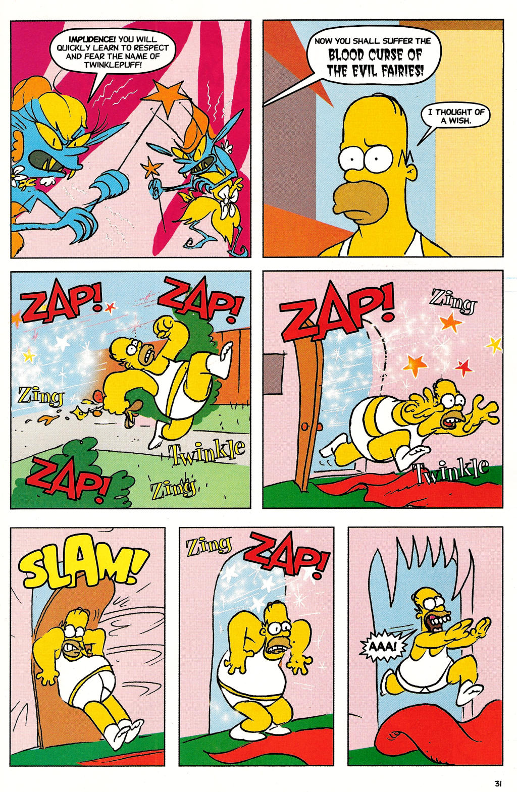 Read online Treehouse of Horror comic -  Issue #12 - 32