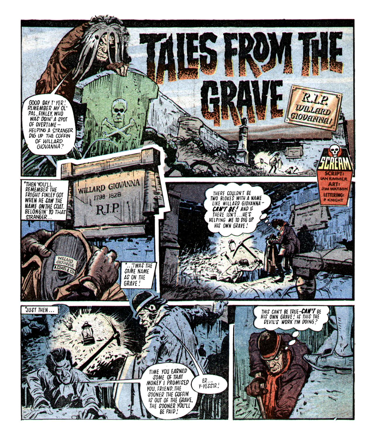 Read online Scream! (1984) comic -  Issue #6 - 16