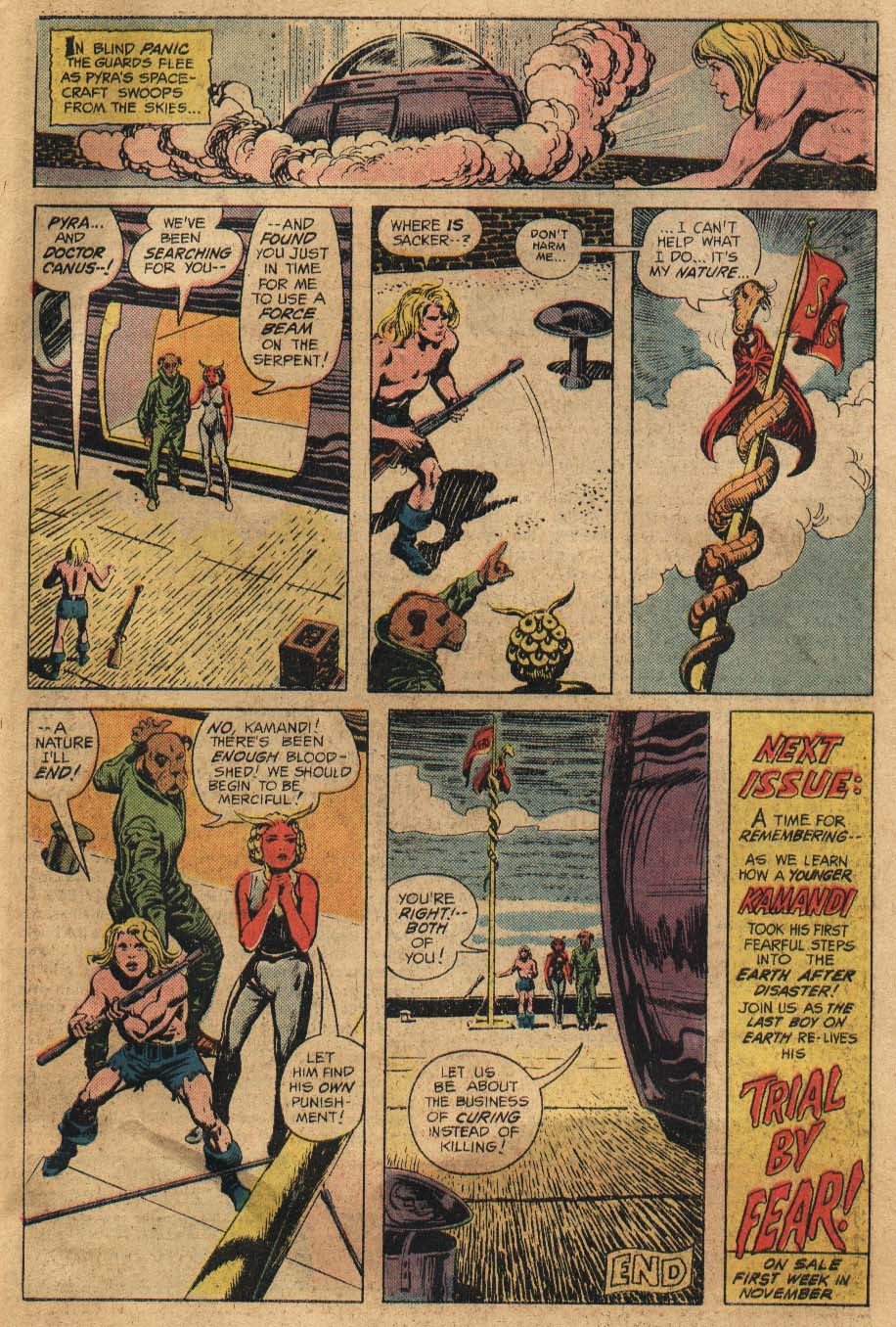 Read online Kamandi, The Last Boy On Earth comic -  Issue #48 - 20