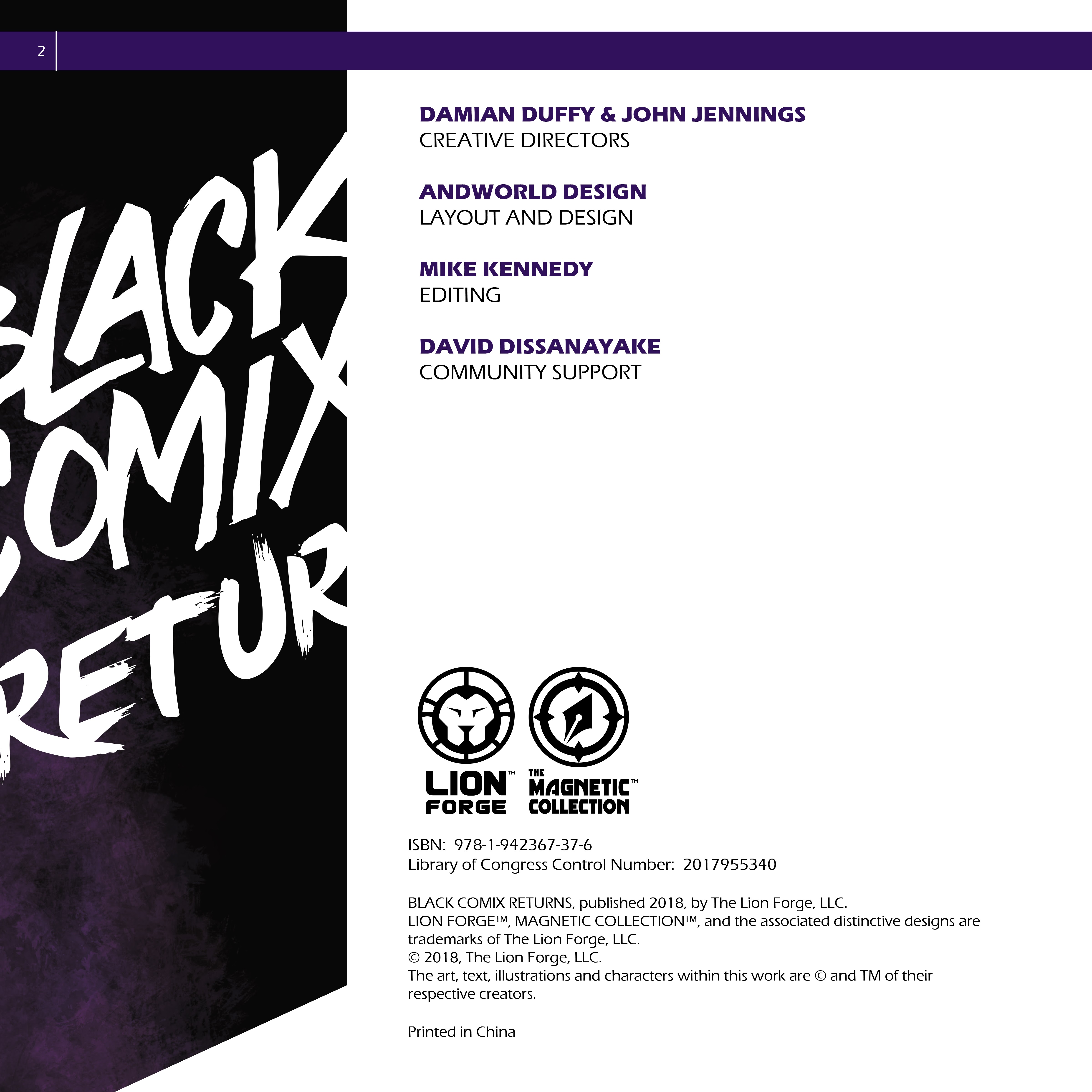 Read online Black Comix Returns comic -  Issue # TPB (Part 1) - 3