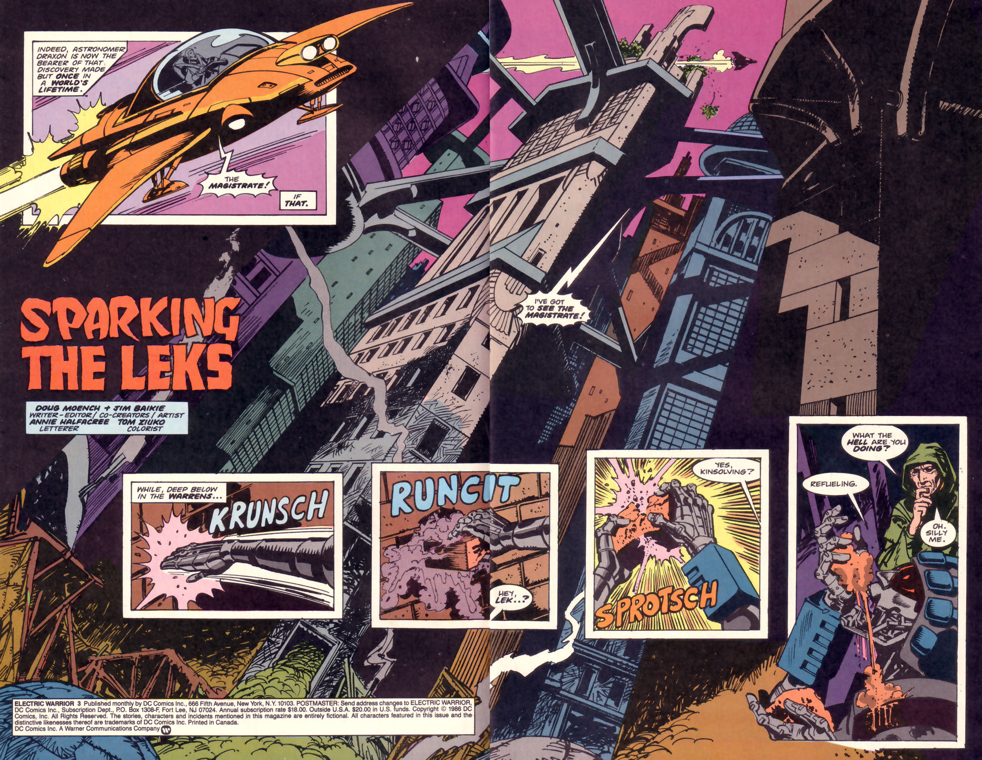 Read online Electric Warrior comic -  Issue #3 - 3