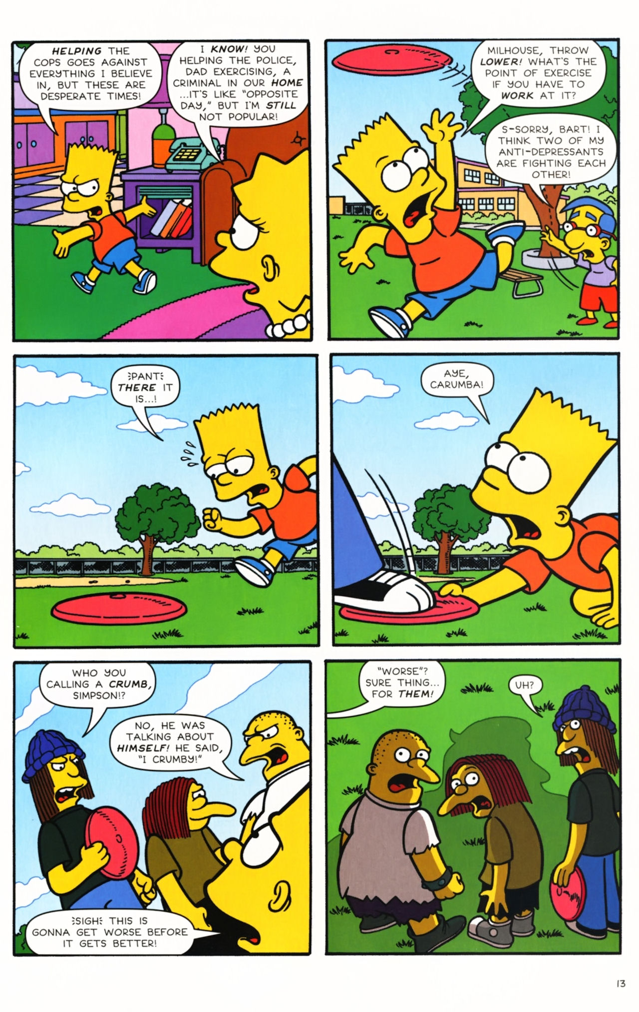 Read online Simpsons Comics comic -  Issue #167 - 14