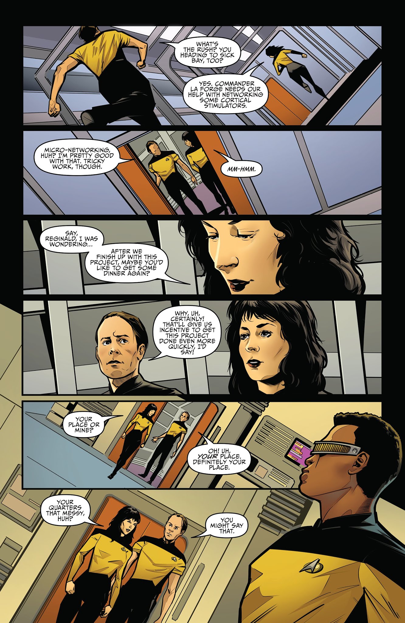 Read online Star Trek: The Next Generation: Terra Incognita comic -  Issue #3 - 9