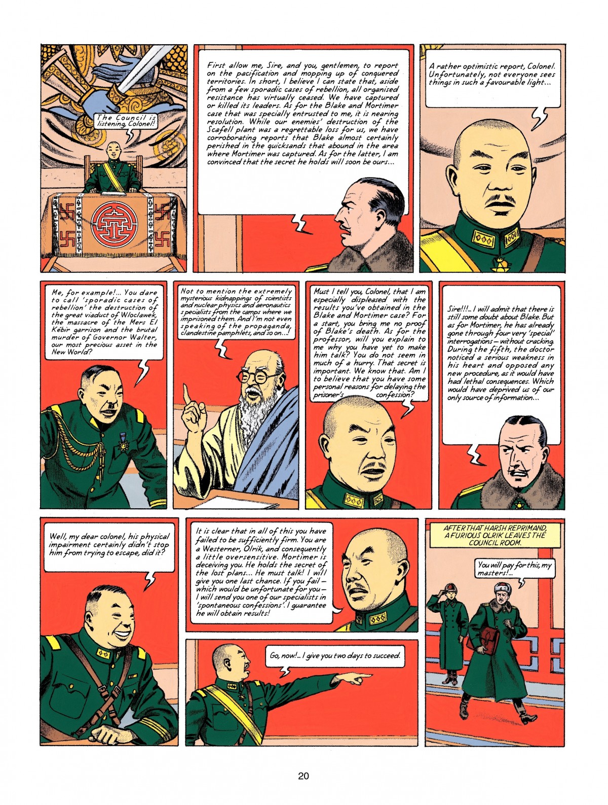 Read online Blake & Mortimer comic -  Issue #16 - 20