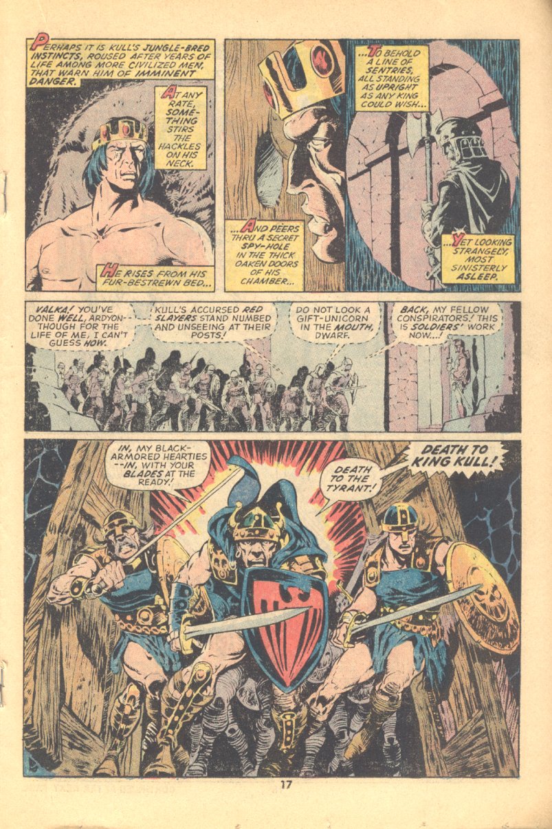 Read online Kull The Destroyer comic -  Issue #11 - 12