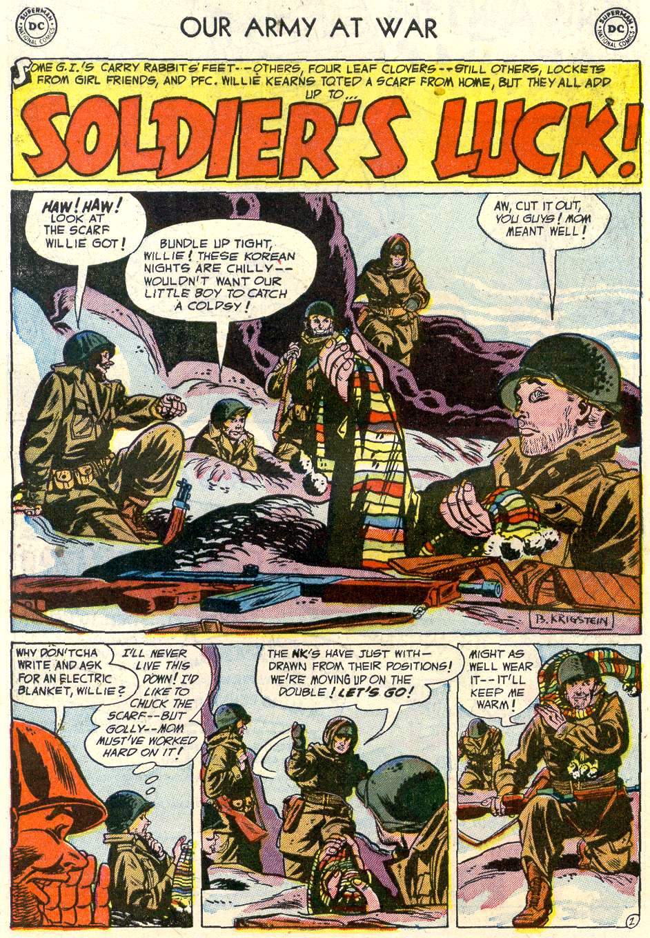 Read online Our Army at War (1952) comic -  Issue #11 - 28