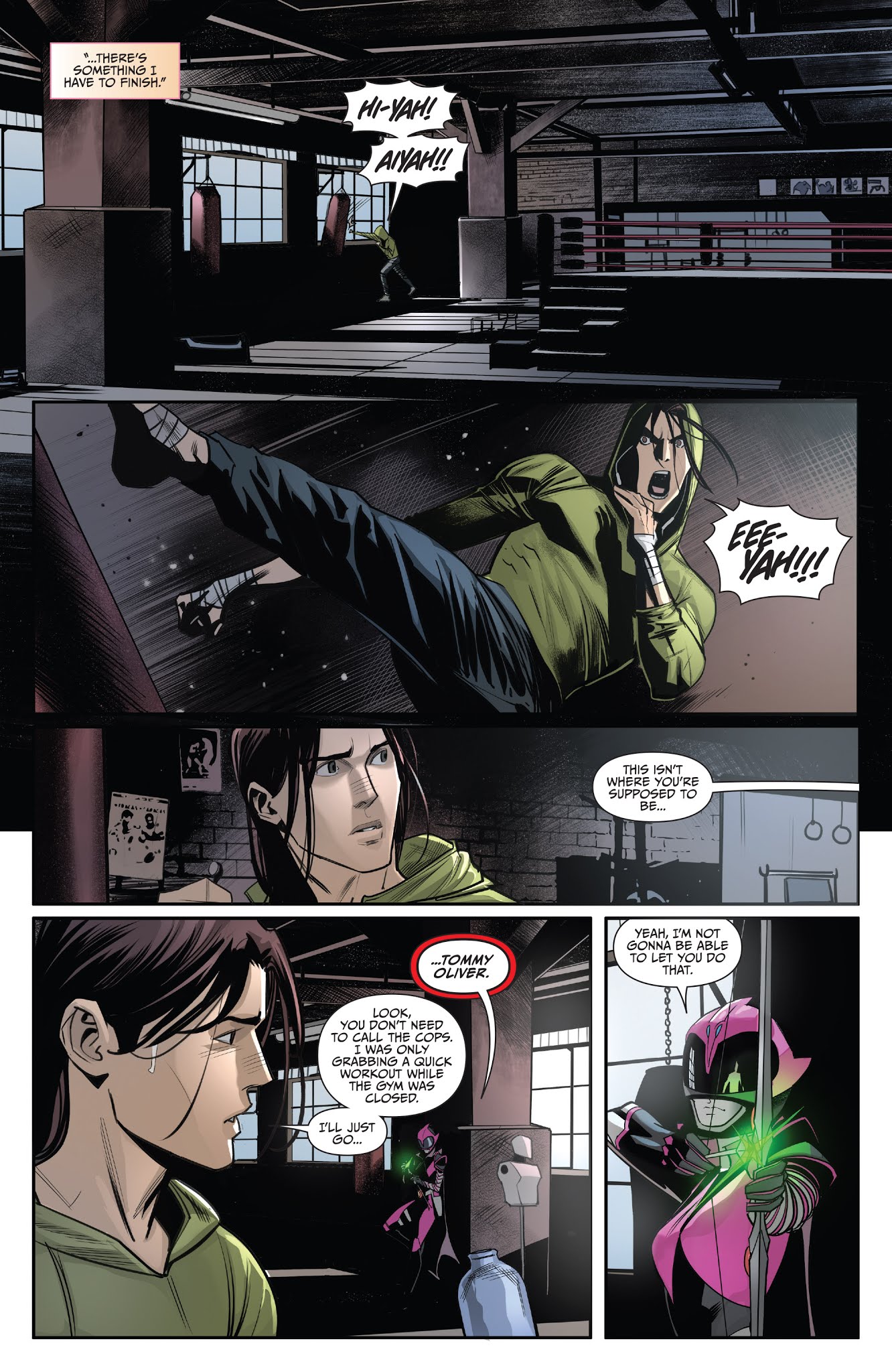 Read online Saban's Go Go Power Rangers comic -  Issue #12 - 17