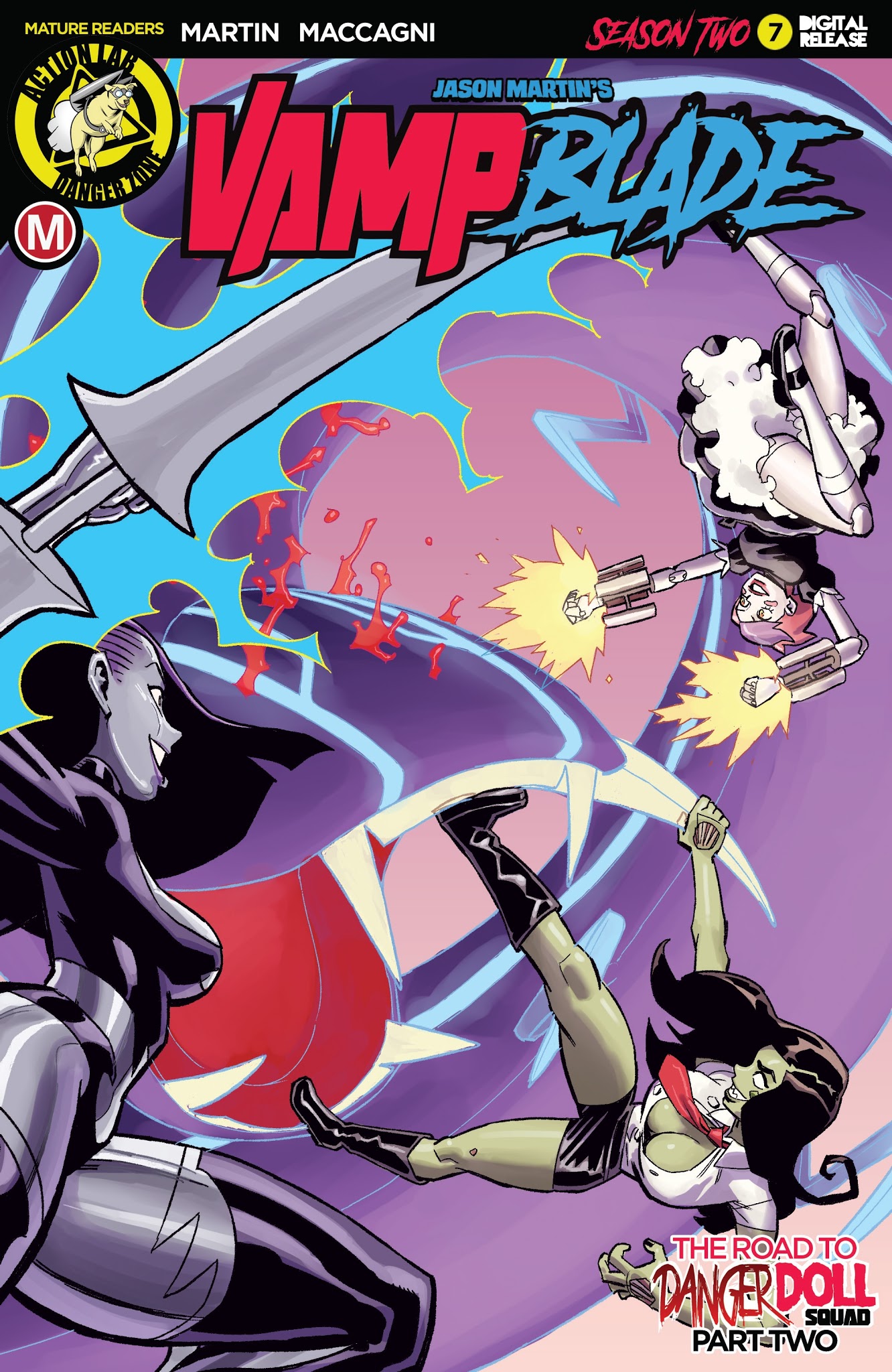 Read online Vampblade Season 2 comic -  Issue #7 - 1