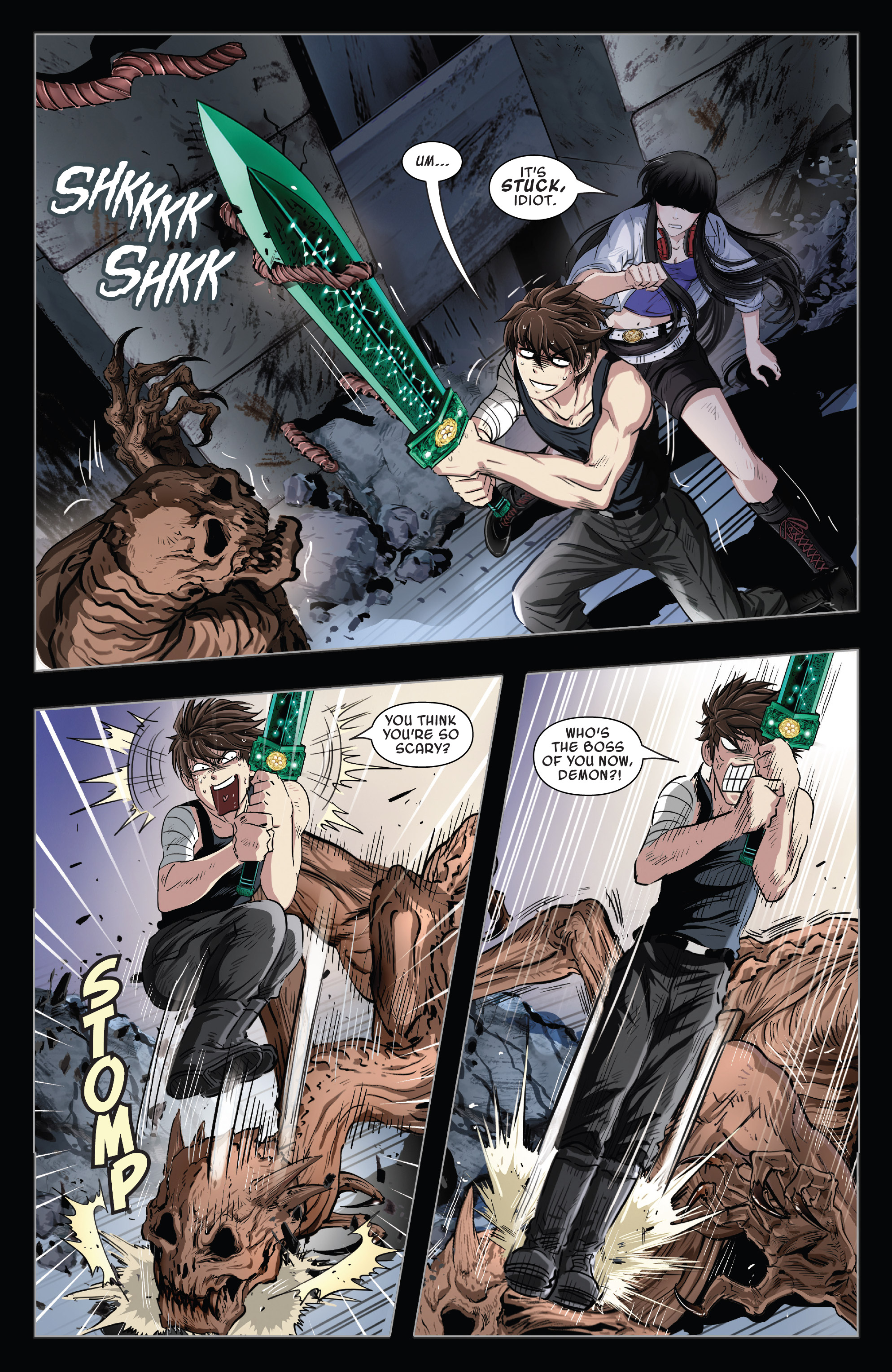 Read online Sword Master comic -  Issue #7 - 13