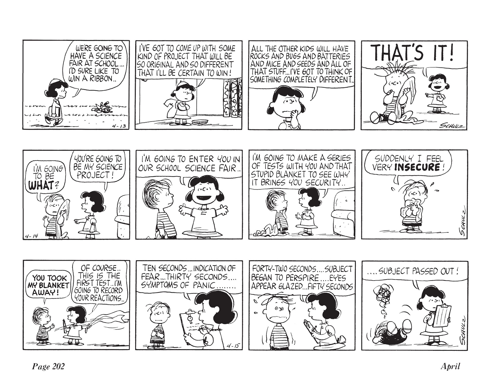 Read online The Complete Peanuts comic -  Issue # TPB 7 - 213