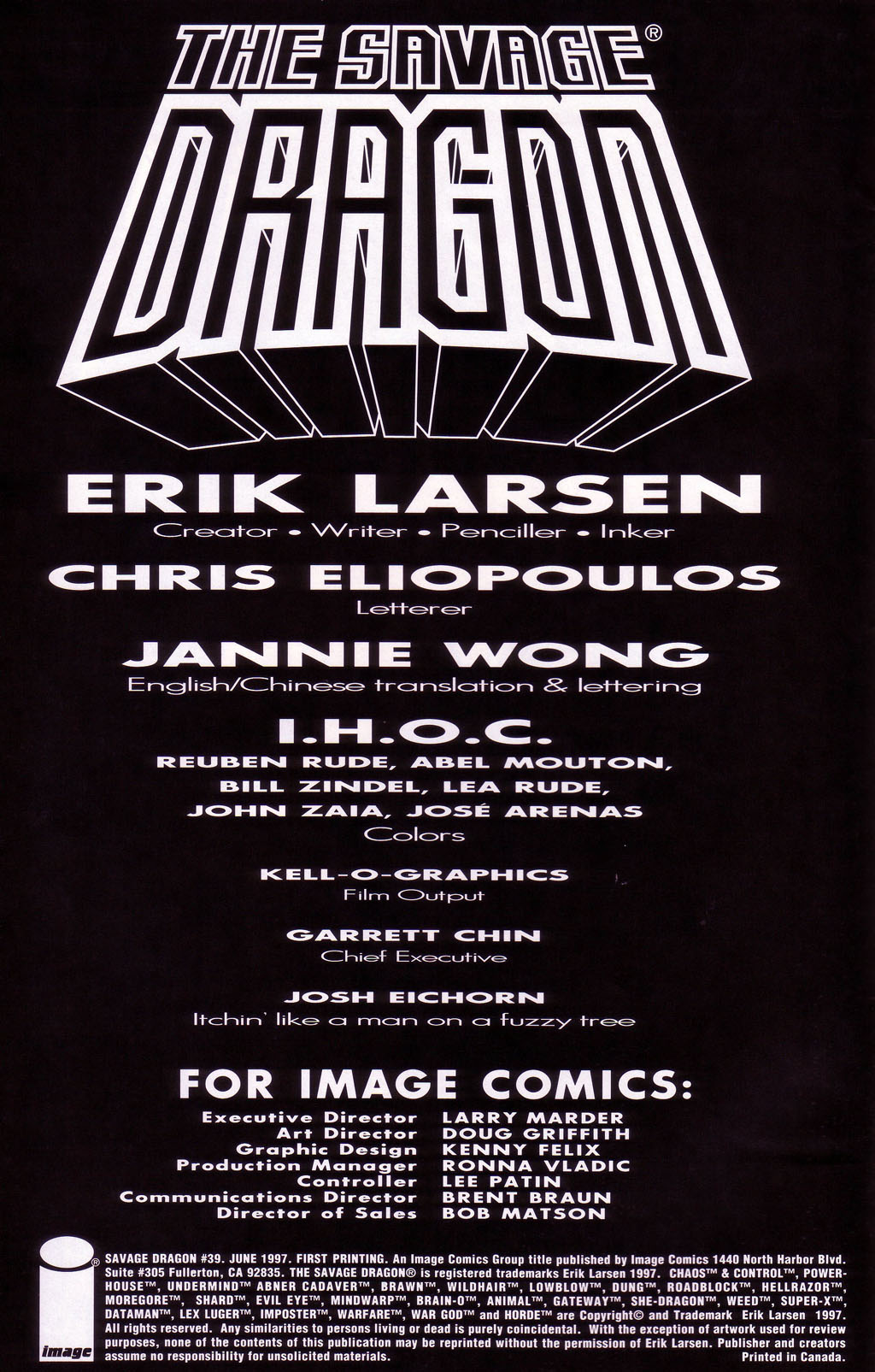 Read online The Savage Dragon (1993) comic -  Issue #39 - 2