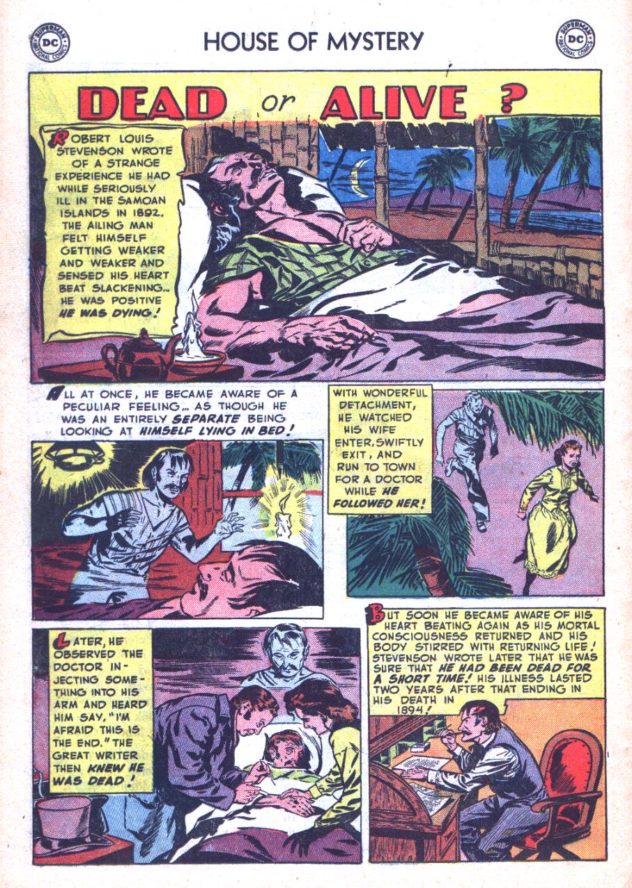 Read online House of Mystery (1951) comic -  Issue #5 - 32