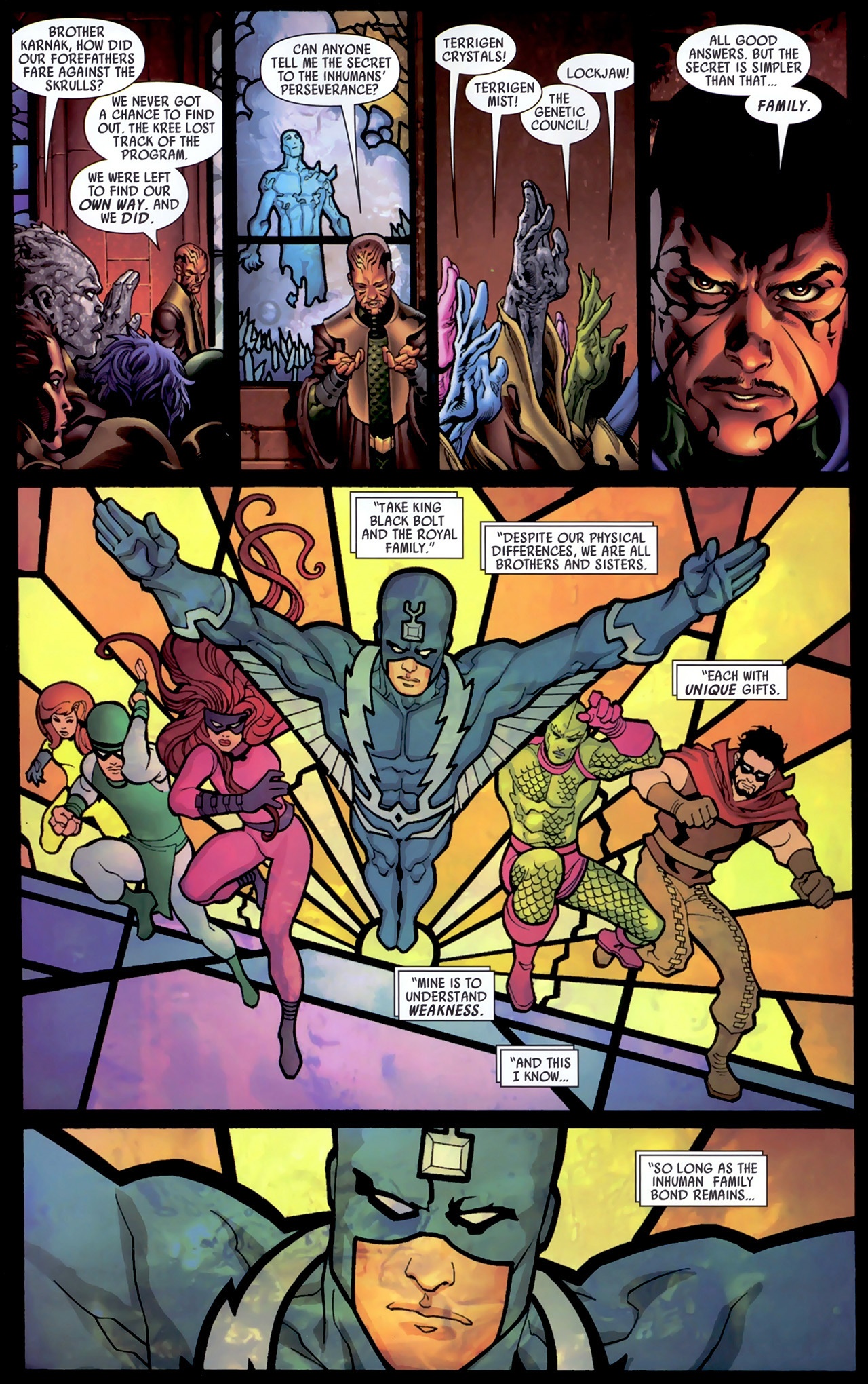 Read online Secret Invasion: Inhumans comic -  Issue #1 - 4