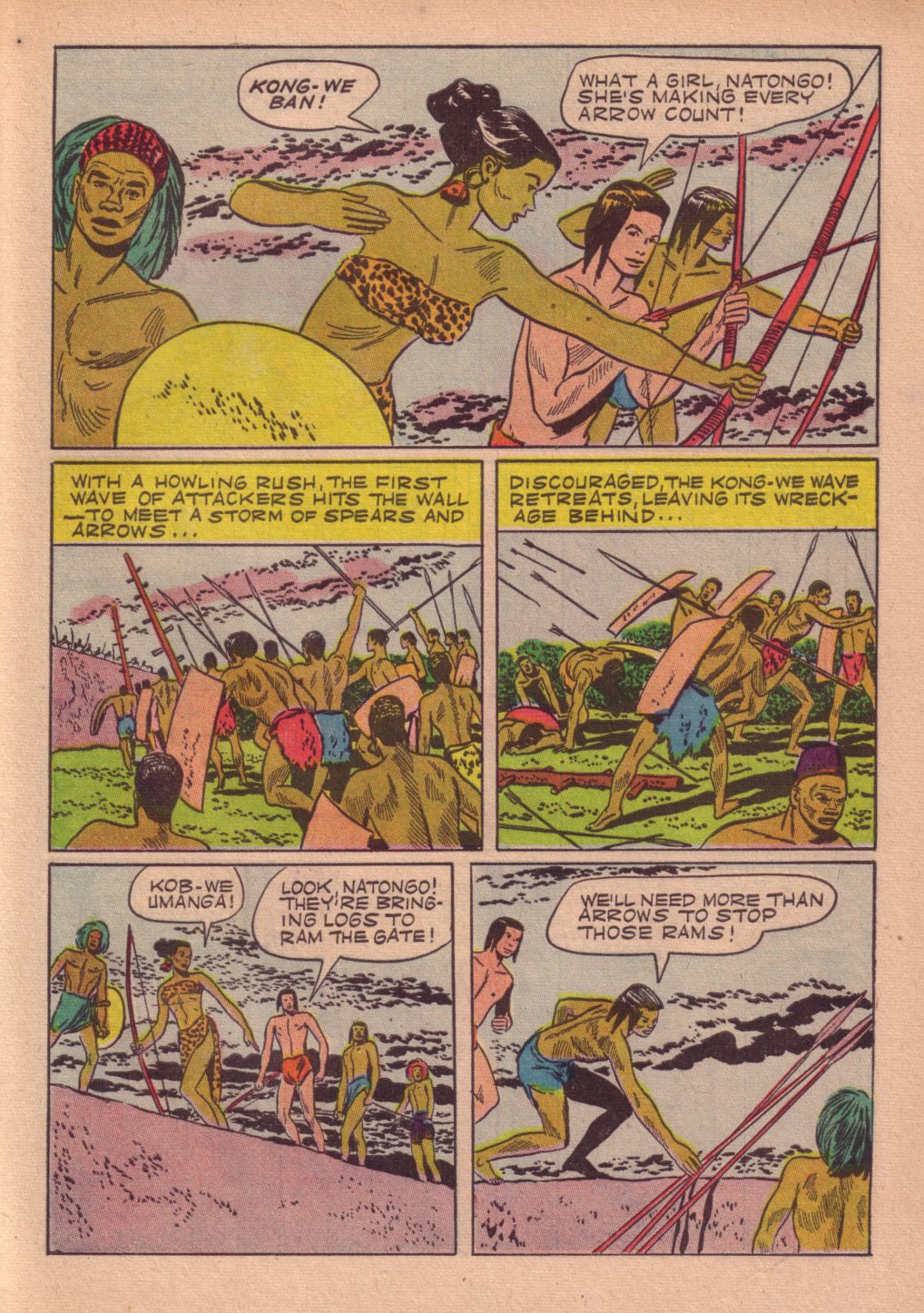 Read online Tarzan (1948) comic -  Issue #28 - 31