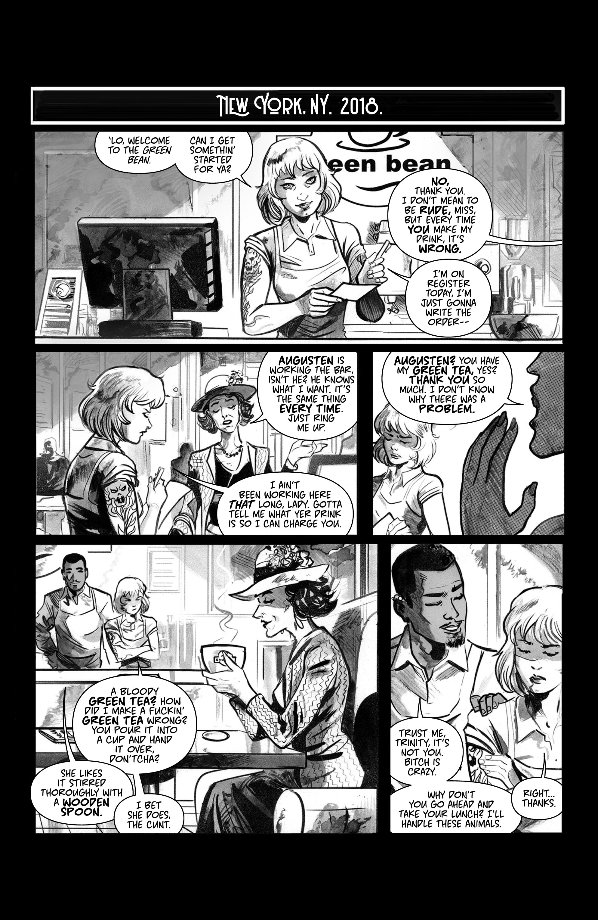 Read online Gangster Ass Barista comic -  Issue #1 - 23