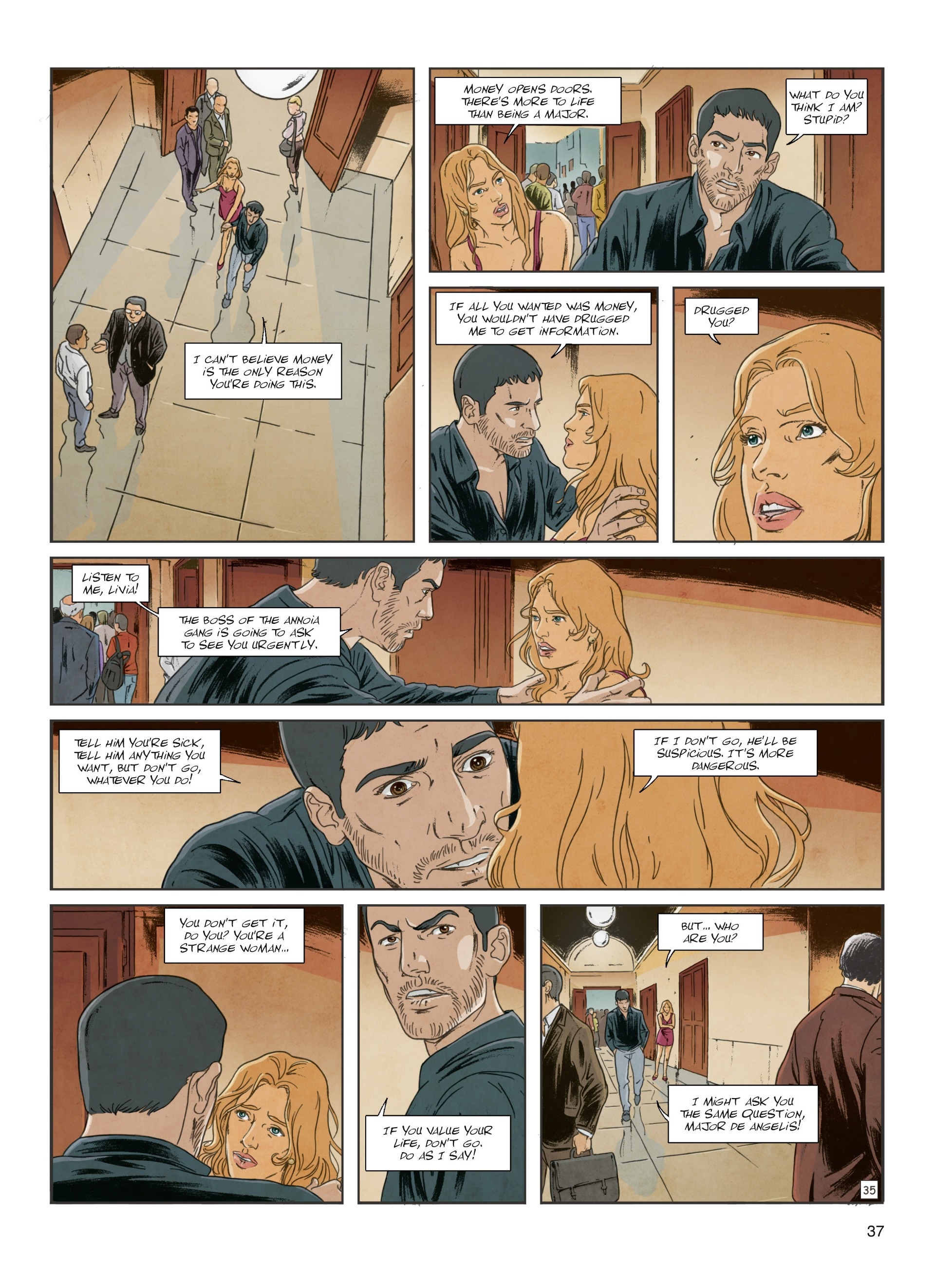 Read online Interpol comic -  Issue #3 - 37