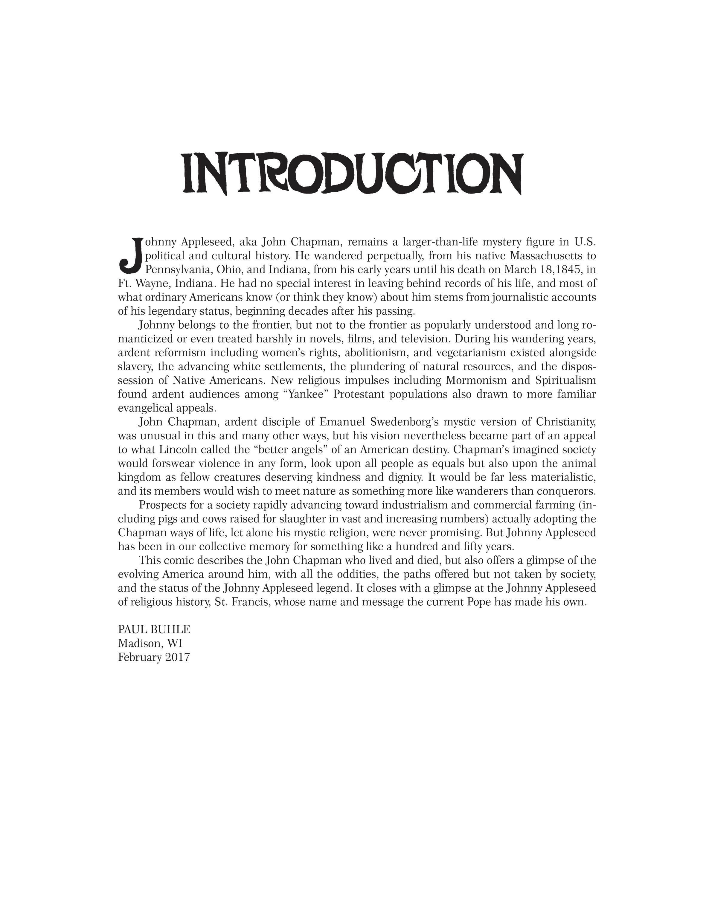 Read online Johnny Appleseed comic -  Issue # TPB - 4