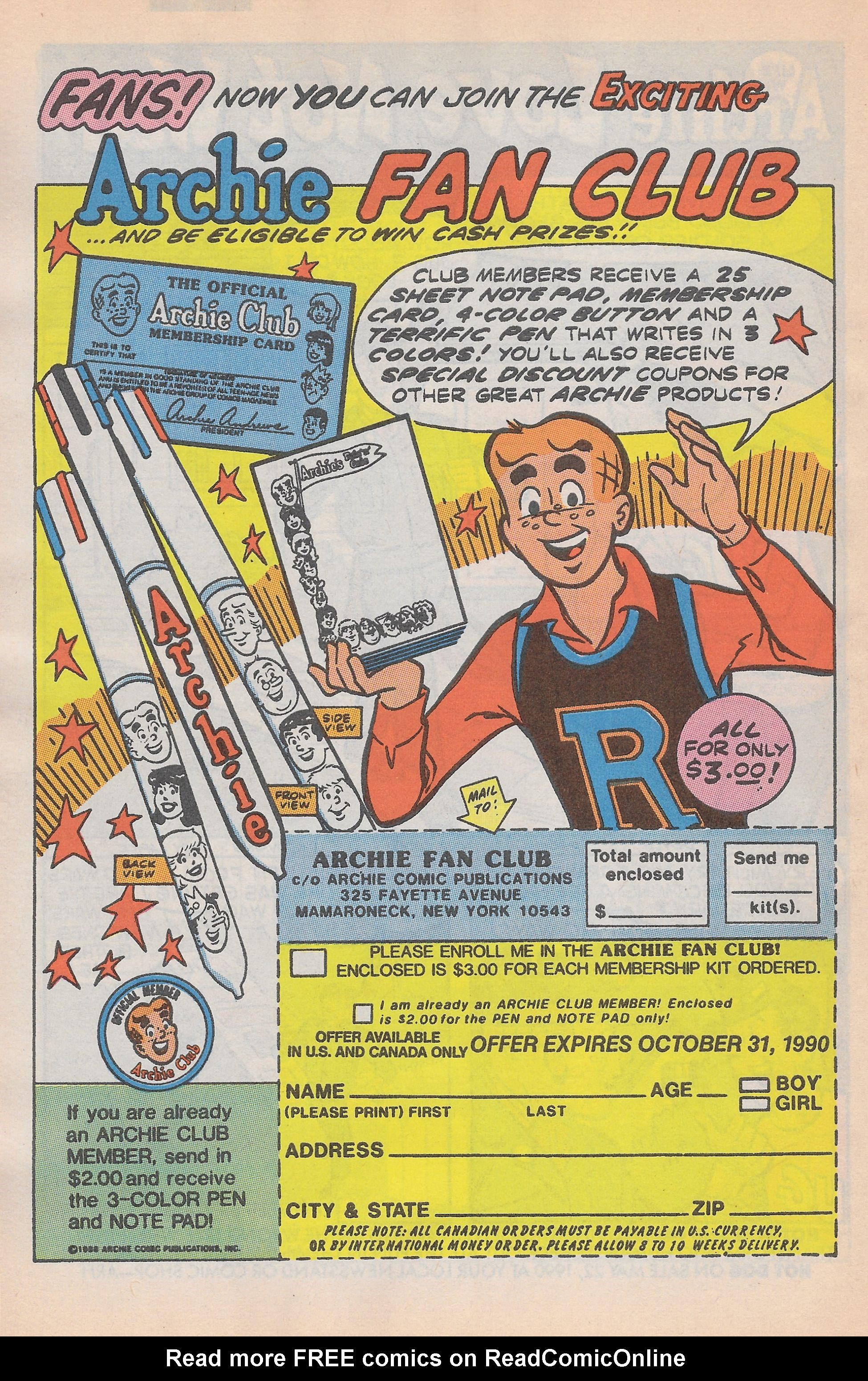 Read online Life With Archie (1958) comic -  Issue #279 - 28