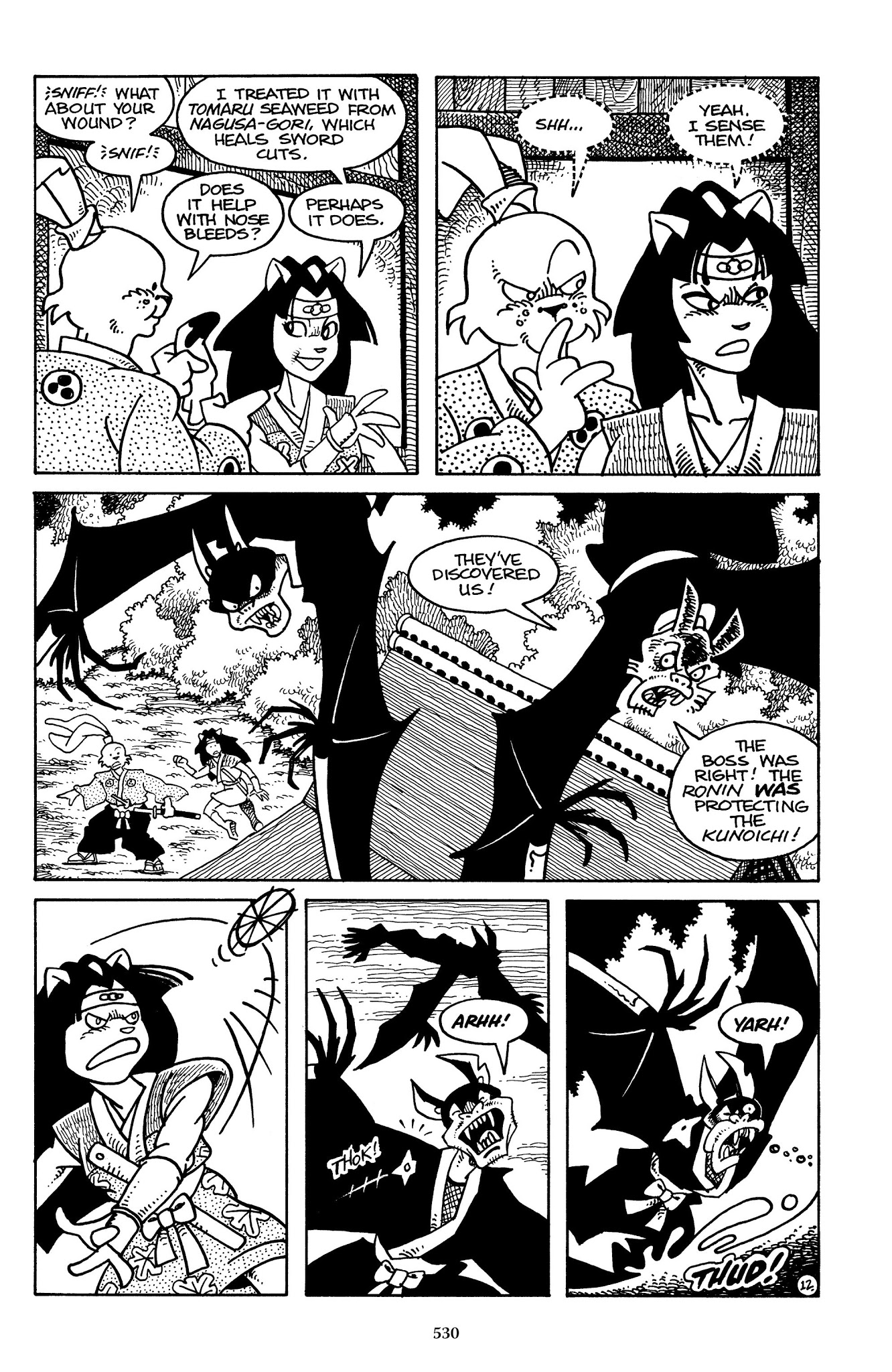 Read online The Usagi Yojimbo Saga comic -  Issue # TPB 1 - 518