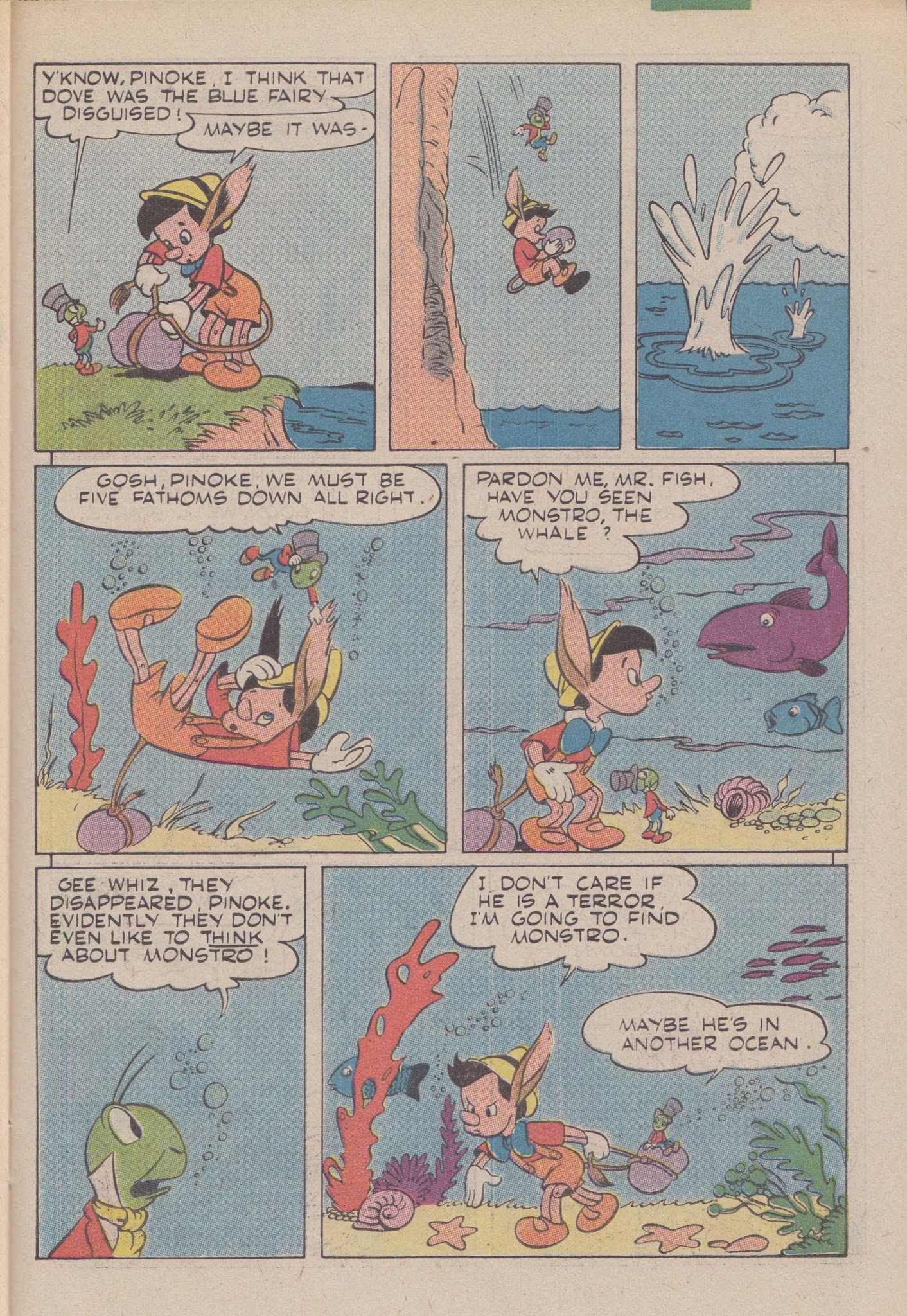 Read online Walt Disney's Pinocchio Special comic -  Issue # Full - 31