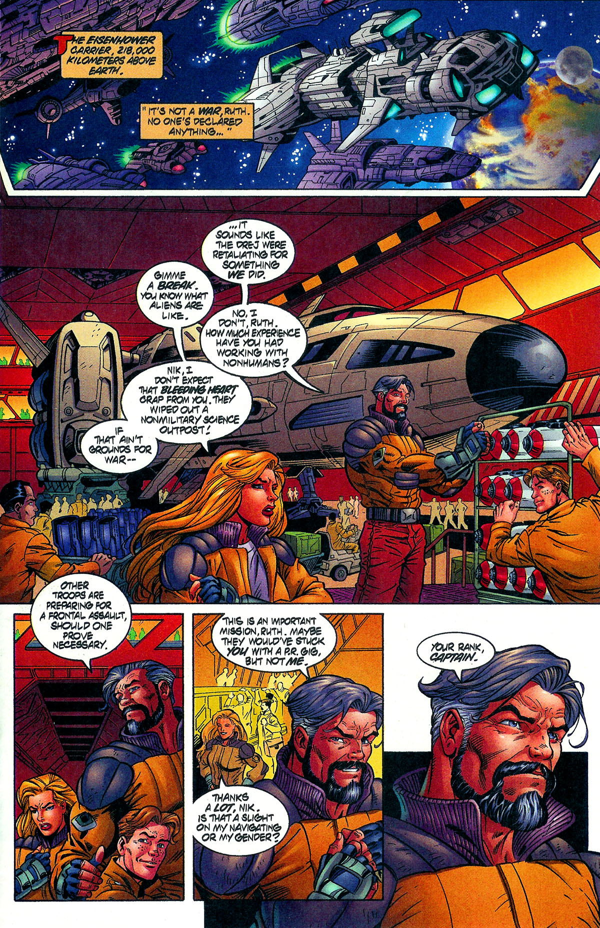Read online Titan A.E. comic -  Issue #1 - 11