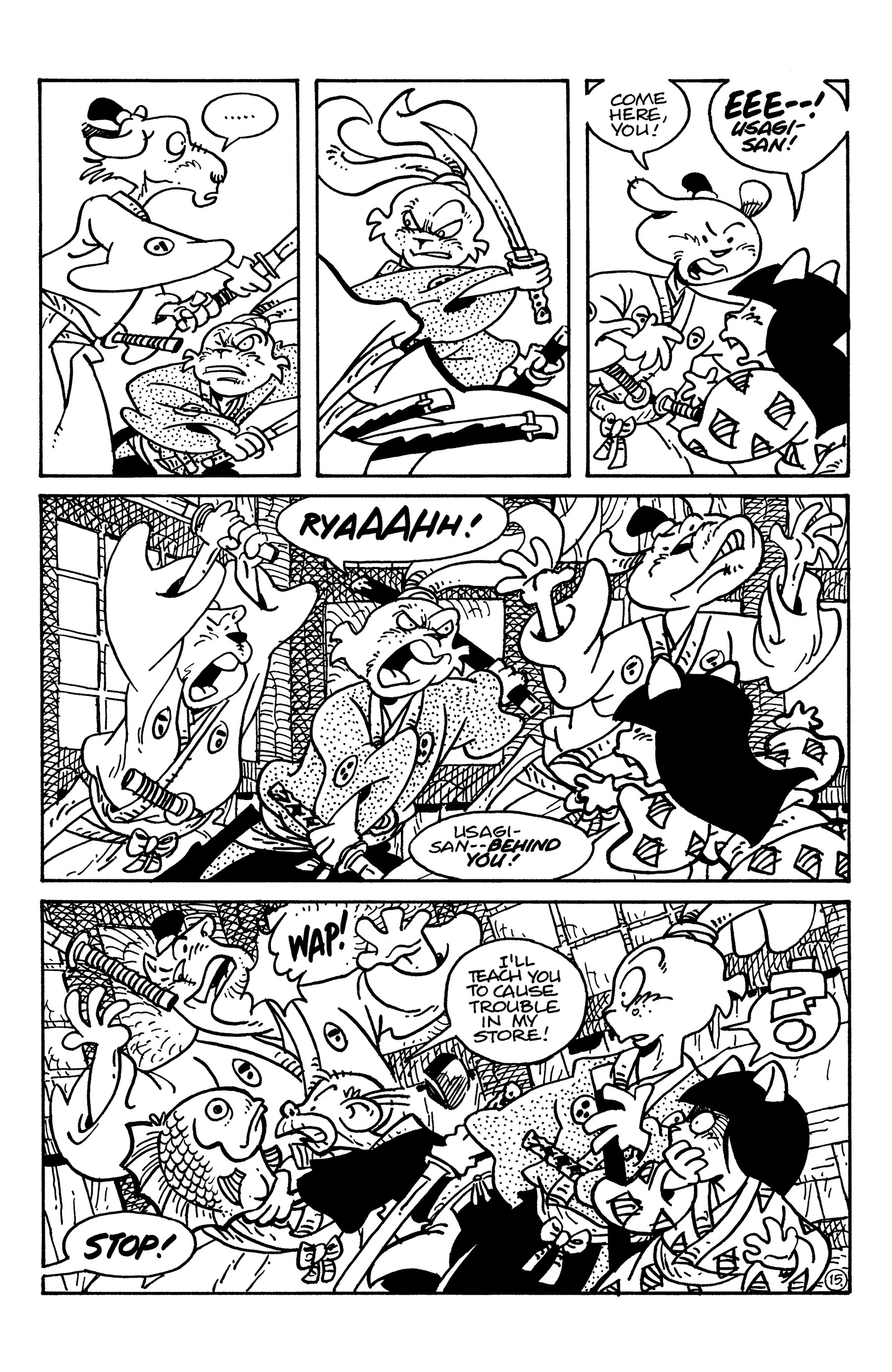 Read online Usagi Yojimbo (1996) comic -  Issue #159 - 17